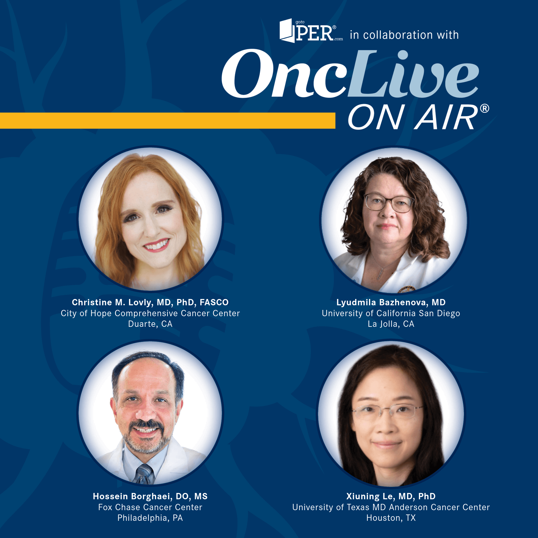 S16 Ep23: Show Me the Data™: Post-TKI Sequencing in EGFR-Mutated NSCLC—Optimizing Current Strategies and Preparing for New Treatment Modalities - OncLive® On Air cover