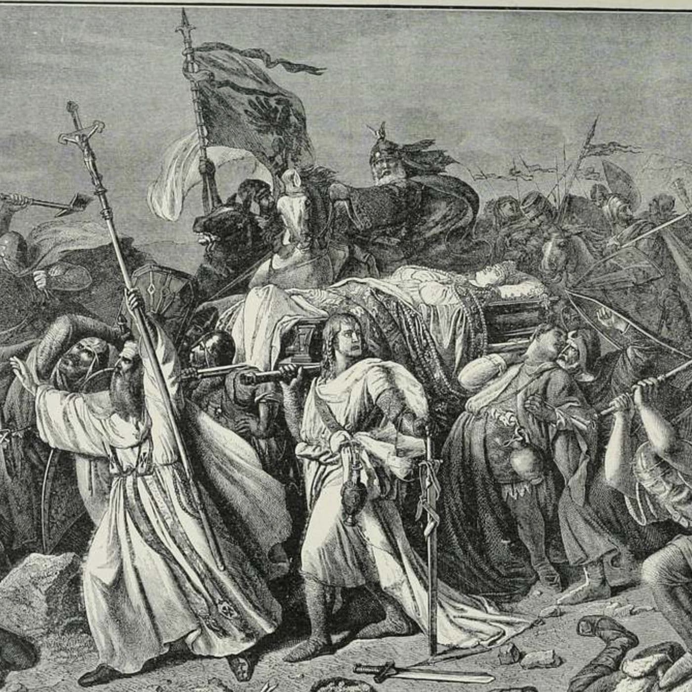 S8 Ep626: 2. Gaius identifies defeatism in the current "emperor’s" behavior, citing his attacks on the media, allies, and his own team as evidence of losing control. Germanicus suggests the emperor has entered a paranoid phase where the war has slippe... - The John Batchelor Show cover