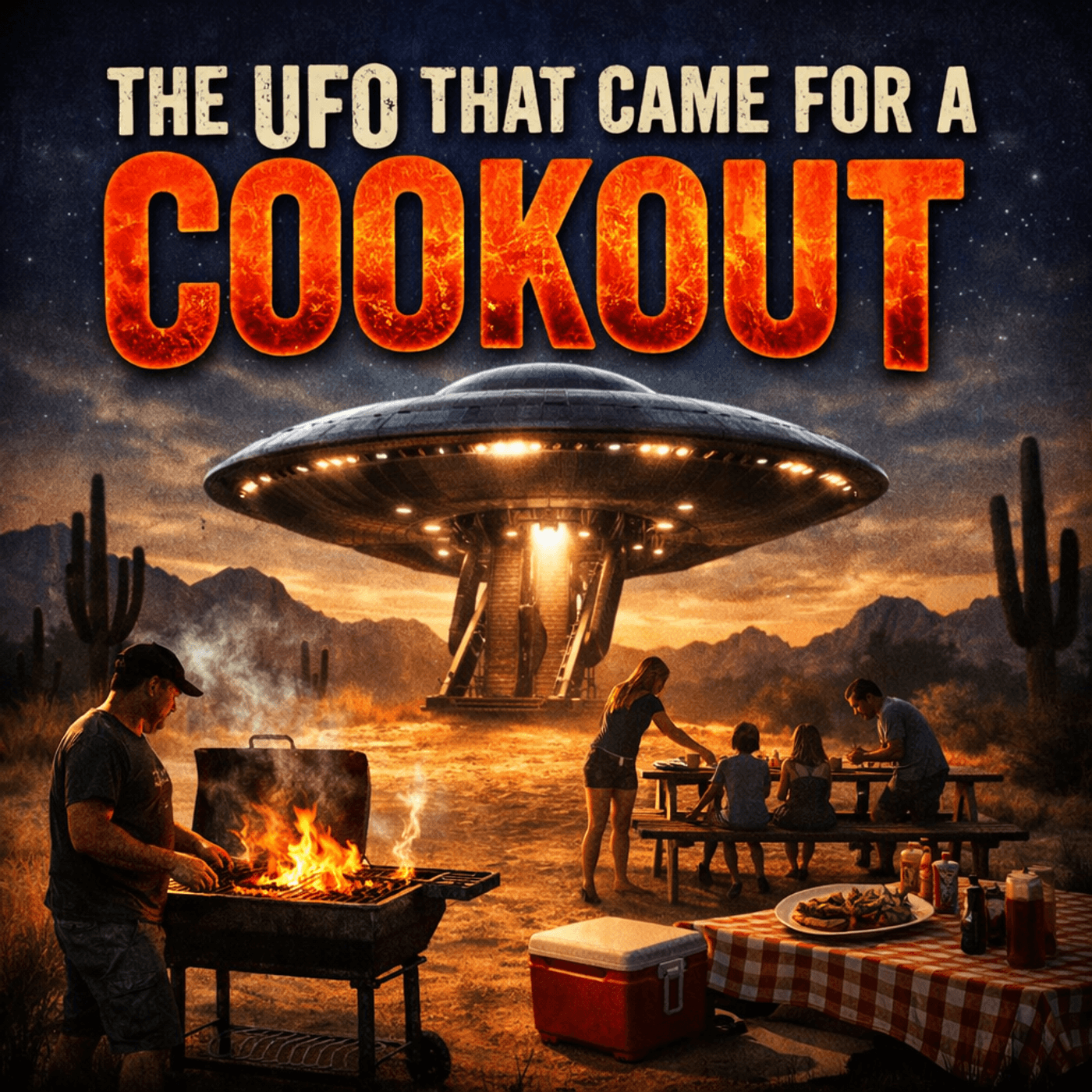 The UFO That Came for a Cookout - Expanded Perspectives cover
