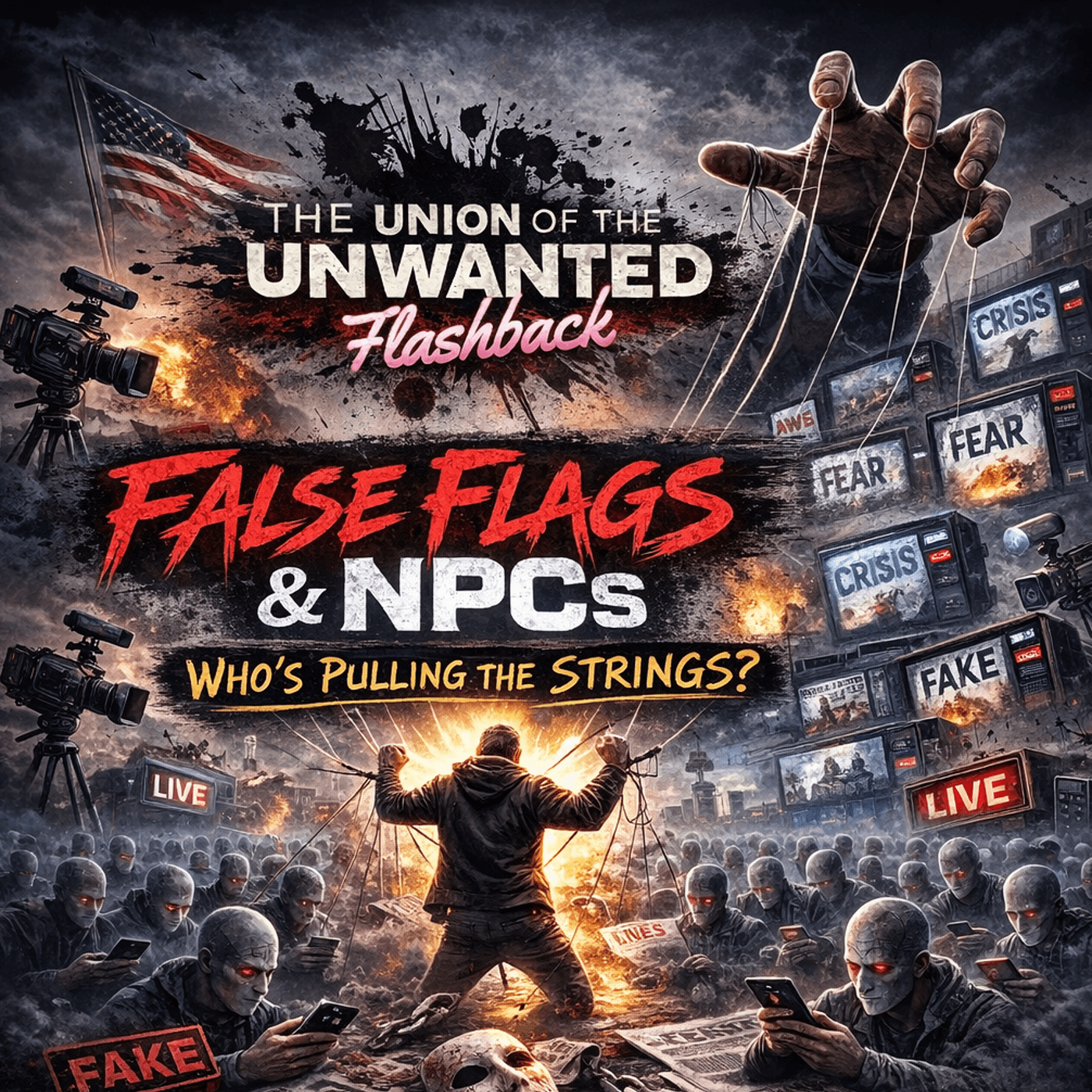 RE-Union of The Unwanted FLASHBACK EP:  52: False Flags & NPCs - The Union of the Unwanted cover