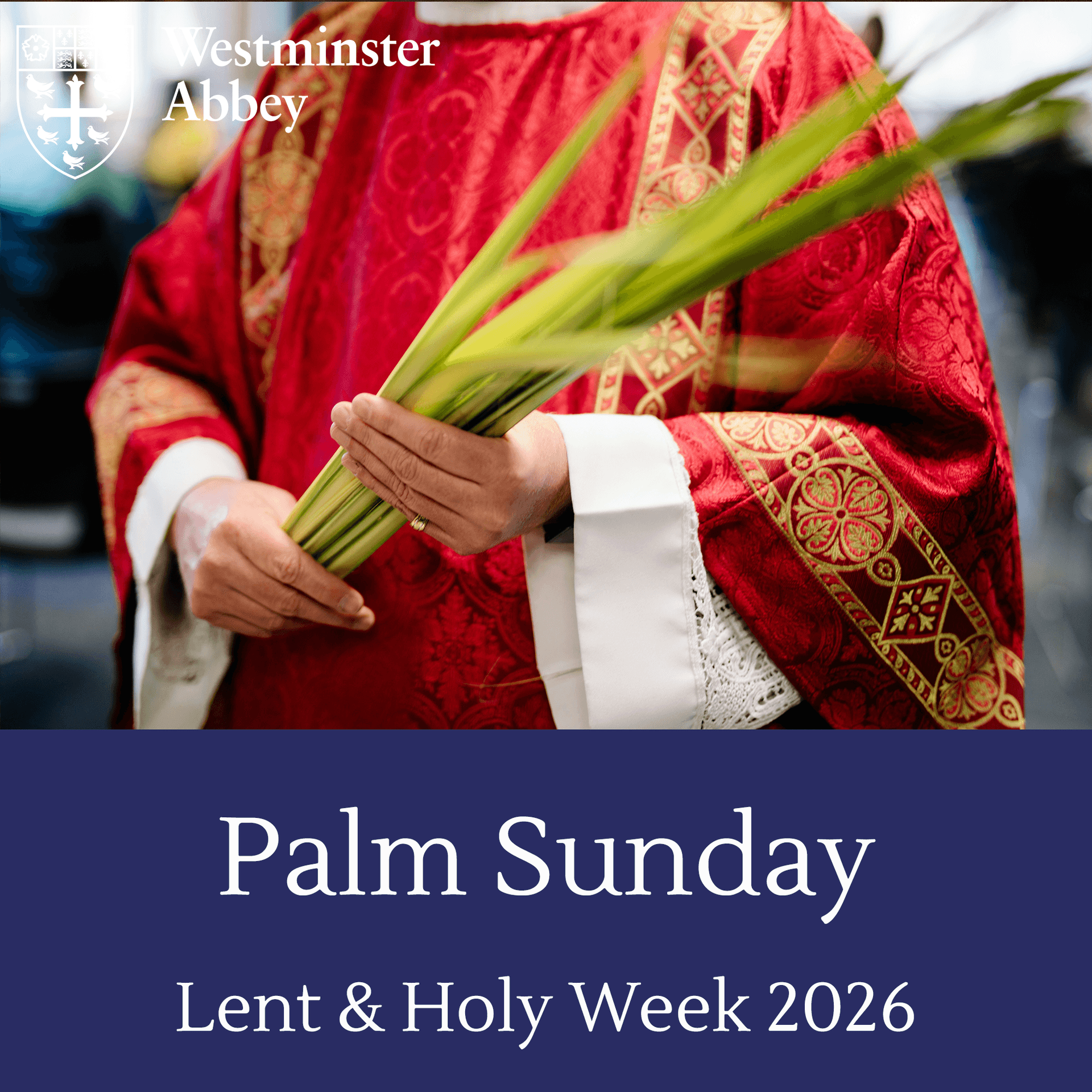 A Palm Sunday Reflection - Westminster Abbey cover