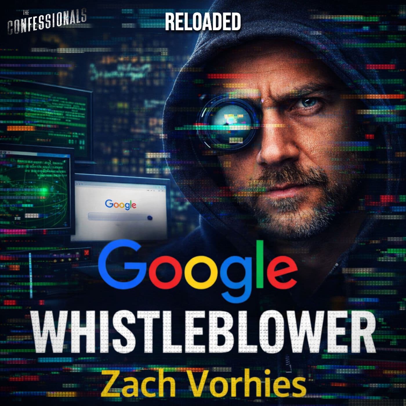 RELOADED | 185: Google Whistleblower Zach Vorhies - The Confessionals cover