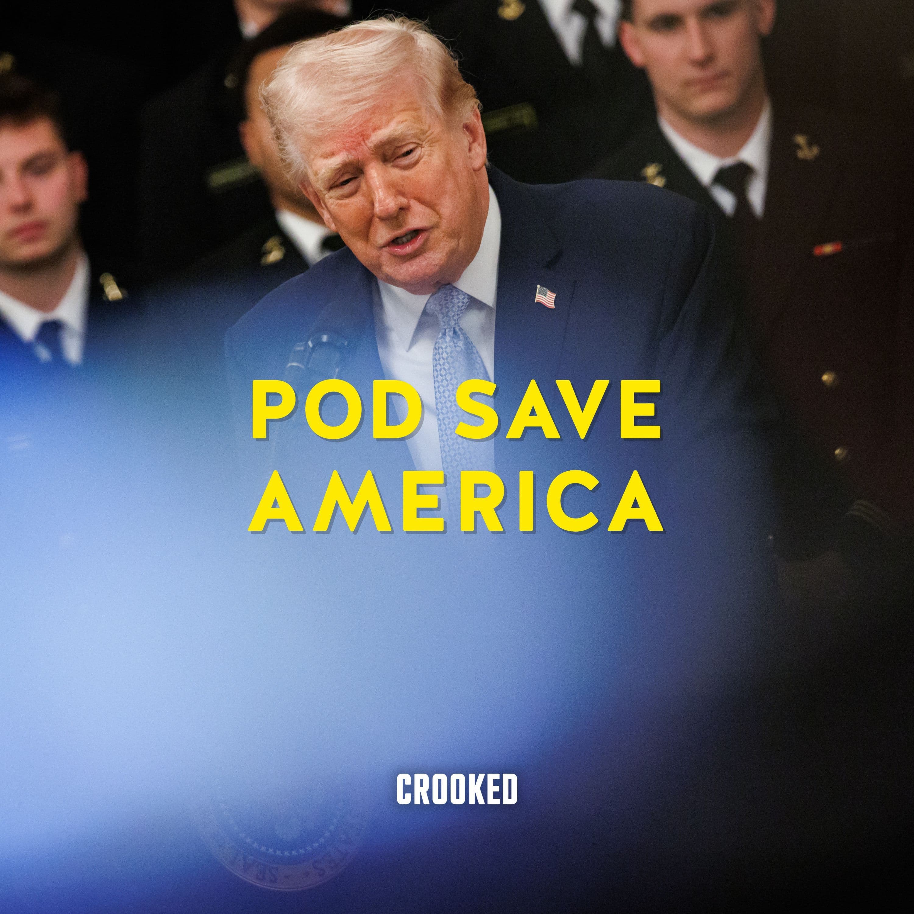 Trump’s Wartime Messaging Disaster (feat. Jen Psaki) - Pod Save America cover