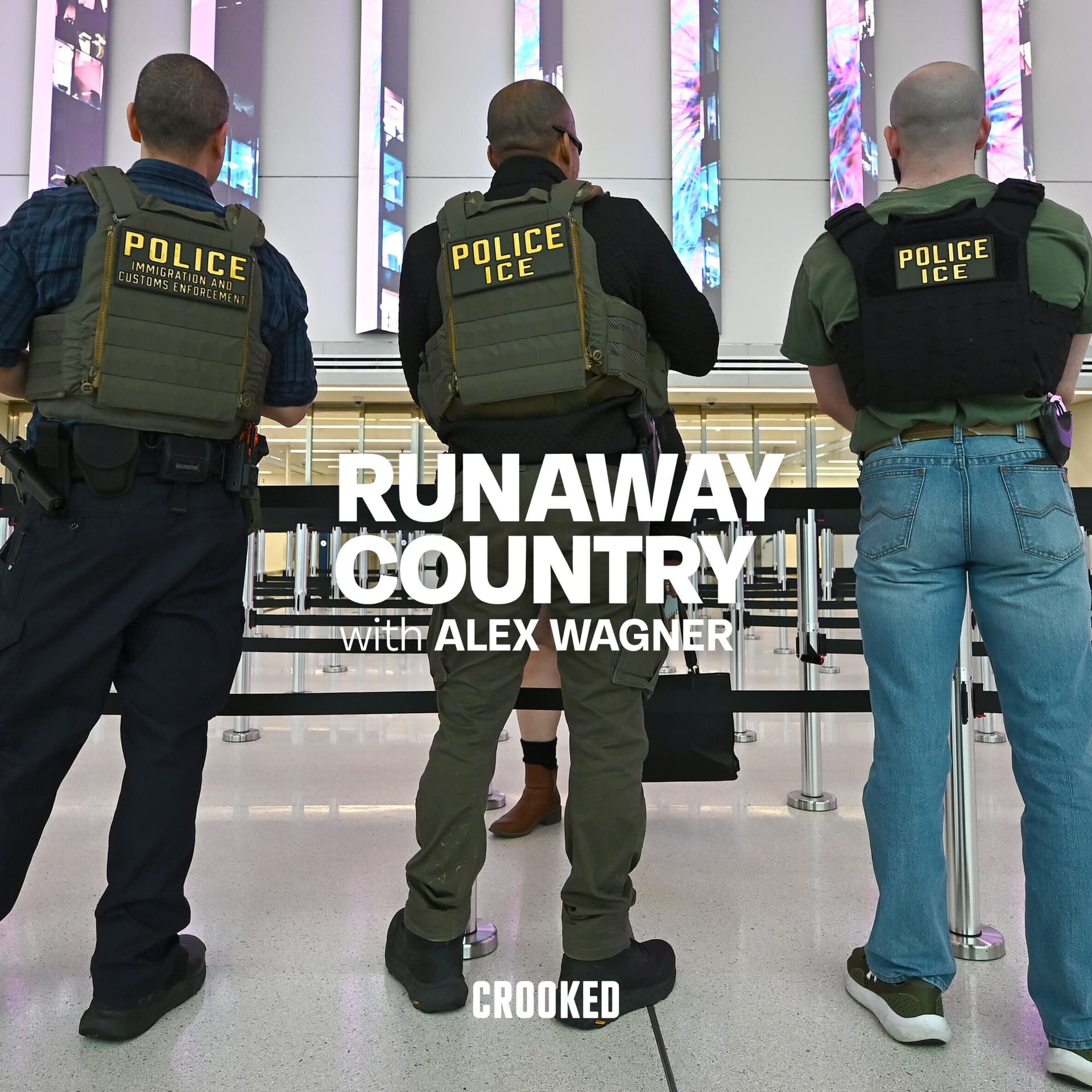 ICE Goons at the Airport and DACA Detentions (w/ Jonathan V. Last) - Runaway Country with Alex Wagner cover