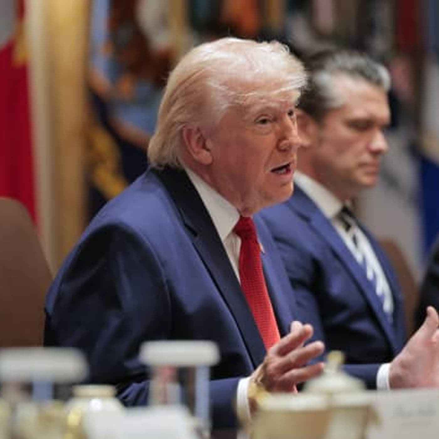 March 26, 2026 - Trump says he is not sure that U.S. is "willing" to strike peace deal with Iran — Simon Marks Reporting cover