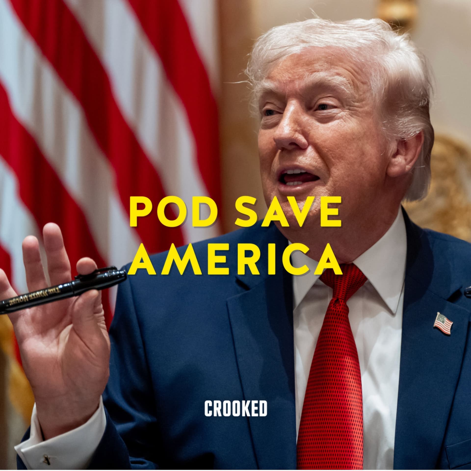 Blue Wave Building in the Strait of Hormuz - Pod Save America cover