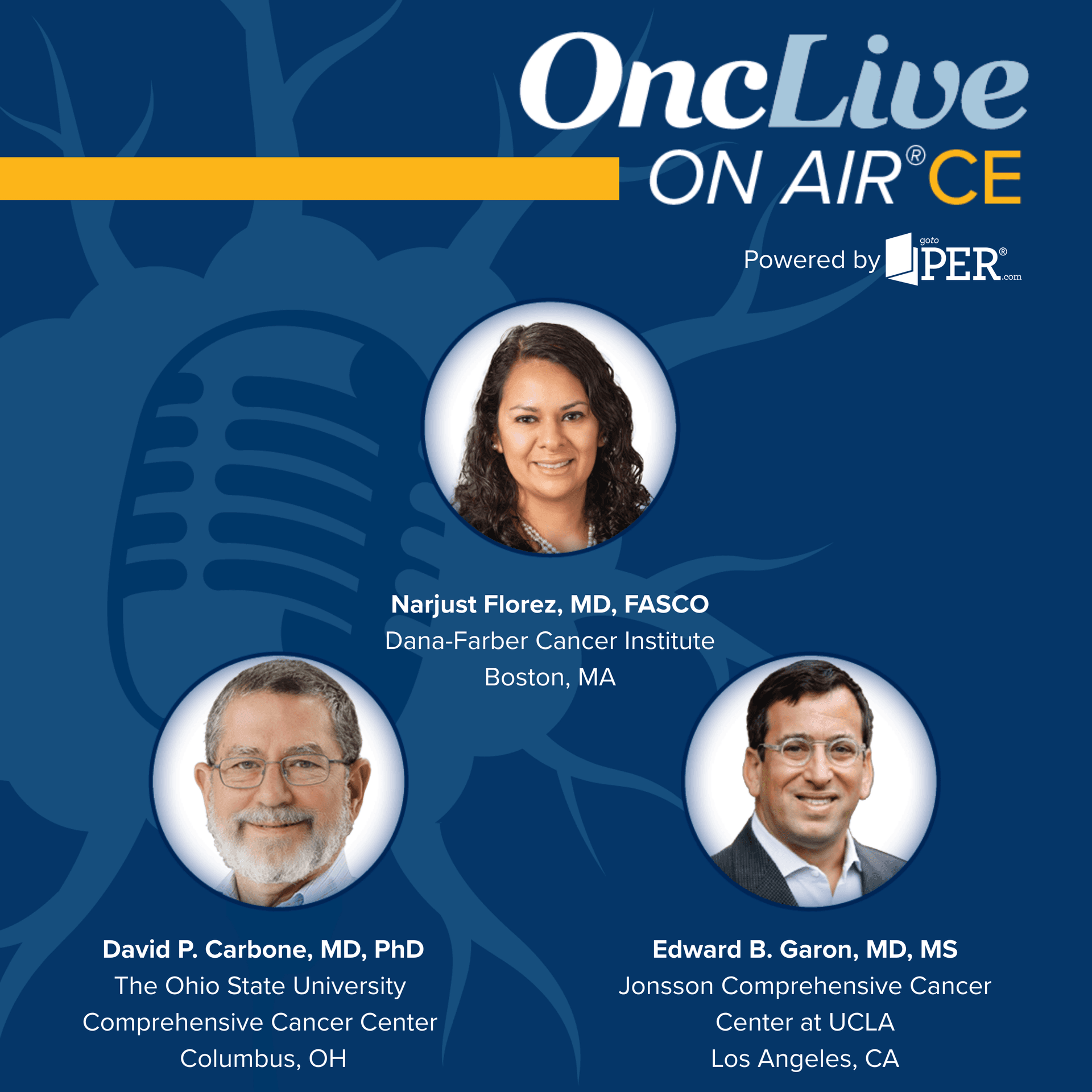 S16 Ep38: Live Tumor Board: Precision Pathways Transforming Patient Care in Advanced NSCLC - OncLive® On Air cover