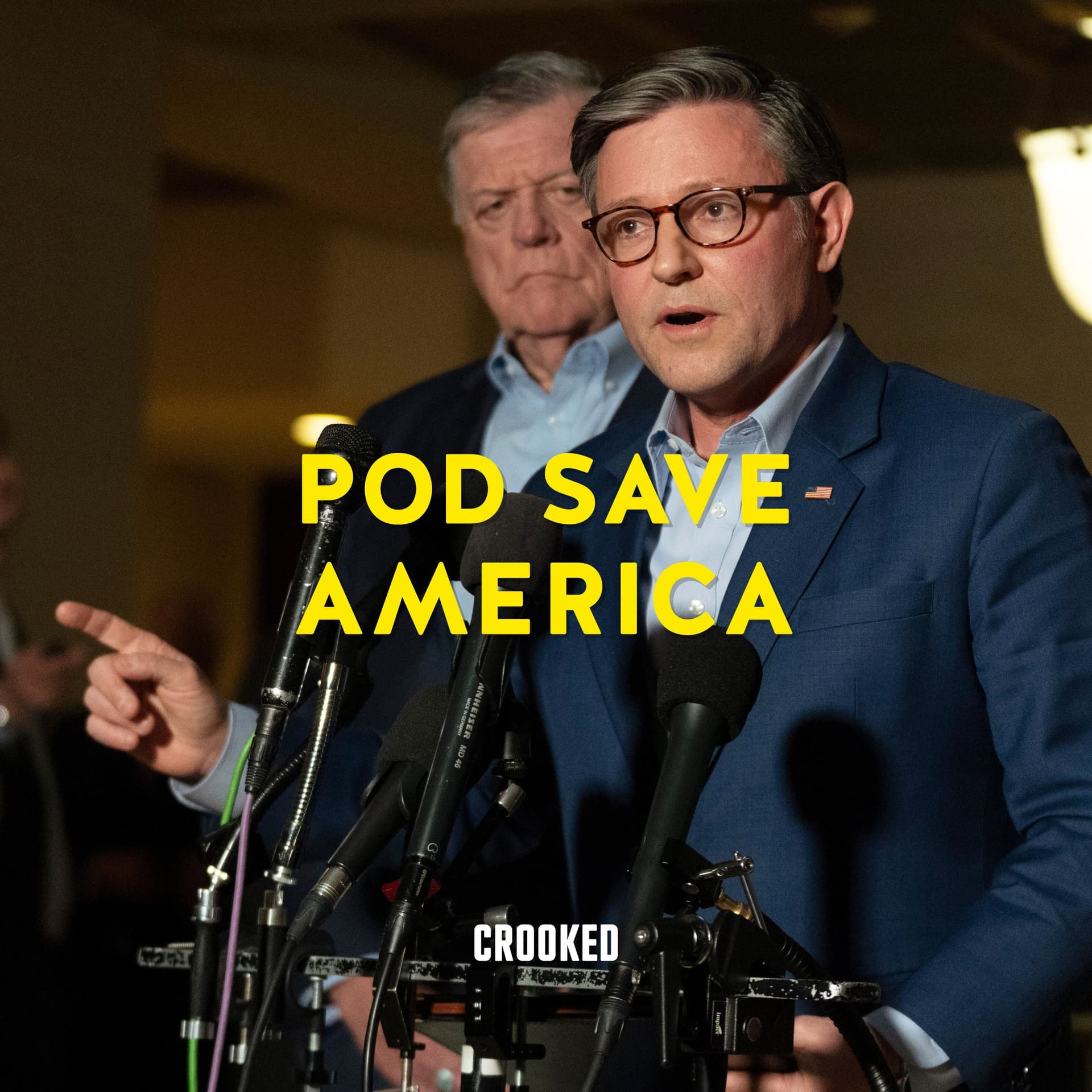SHOCKING GOP Plan to Fund War with Health Care Cuts - Pod Save America cover