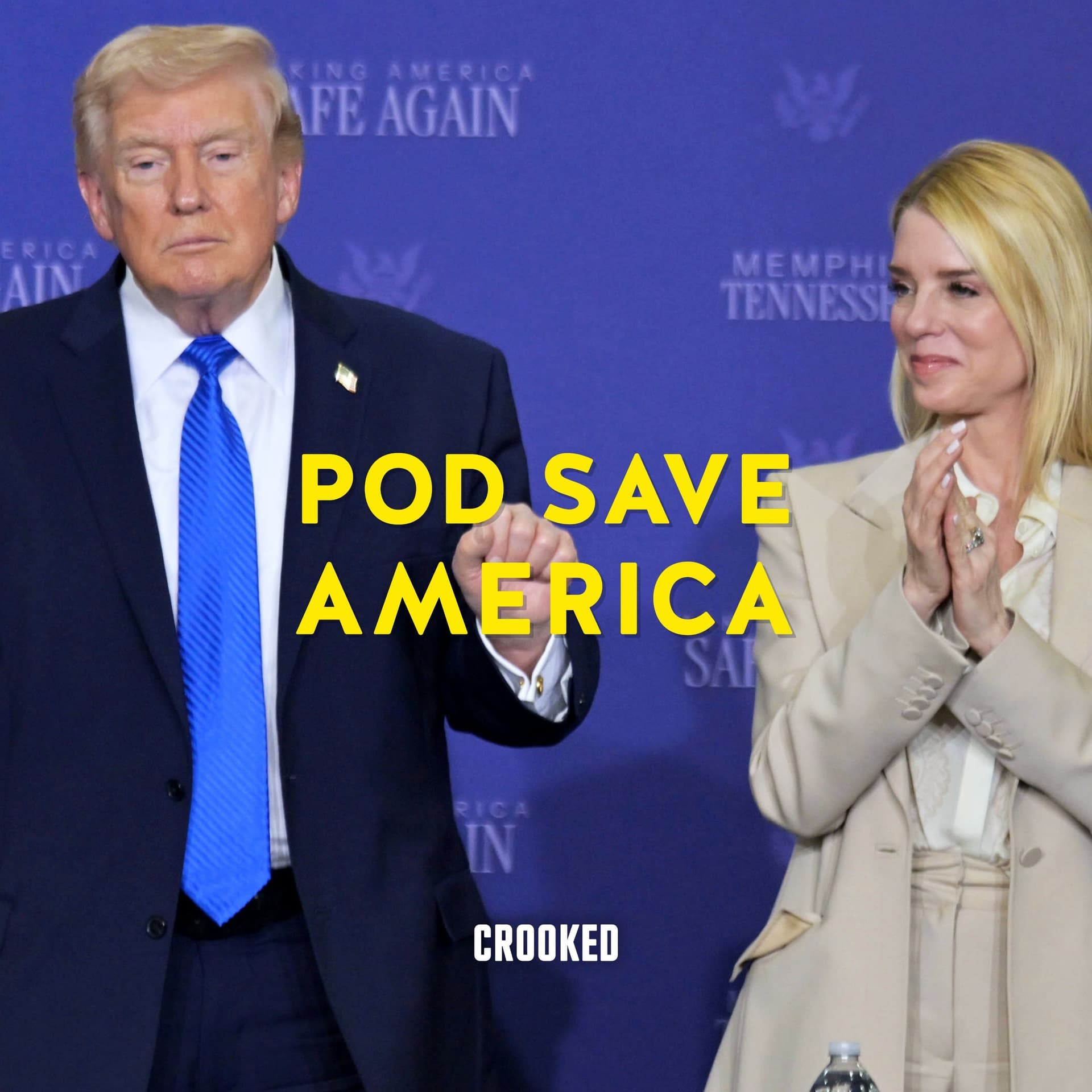 Bondi Gets the Boot - Pod Save America cover