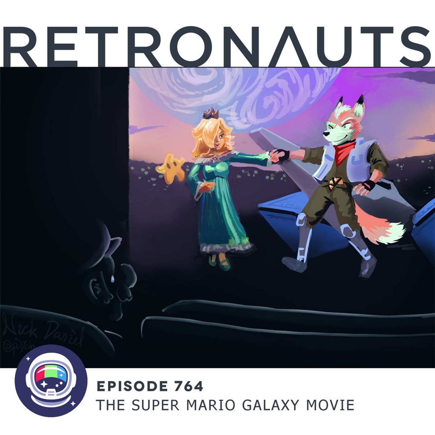 764: The Super Mario Galaxy Movie - Retronauts cover