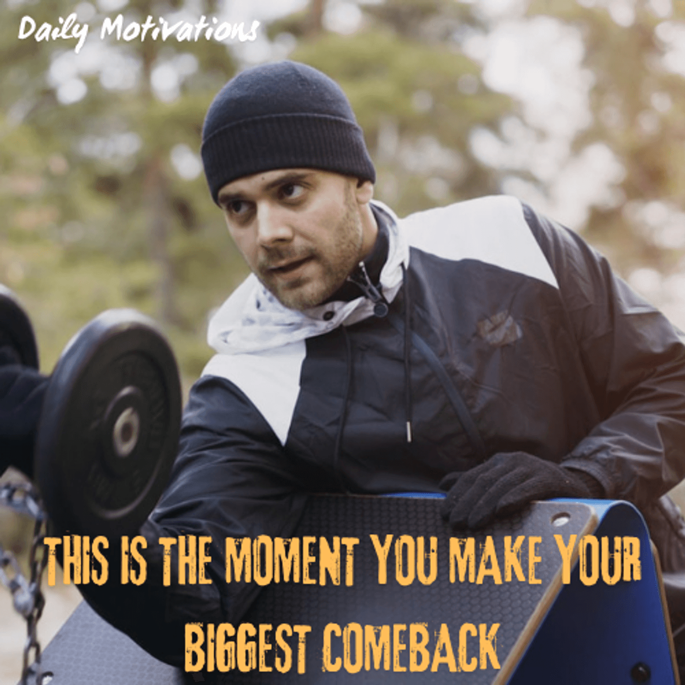 THIS IS THE MOMENT YOU MAKE YOUR BIGGEST COMEBACK - Daily Motivations cover