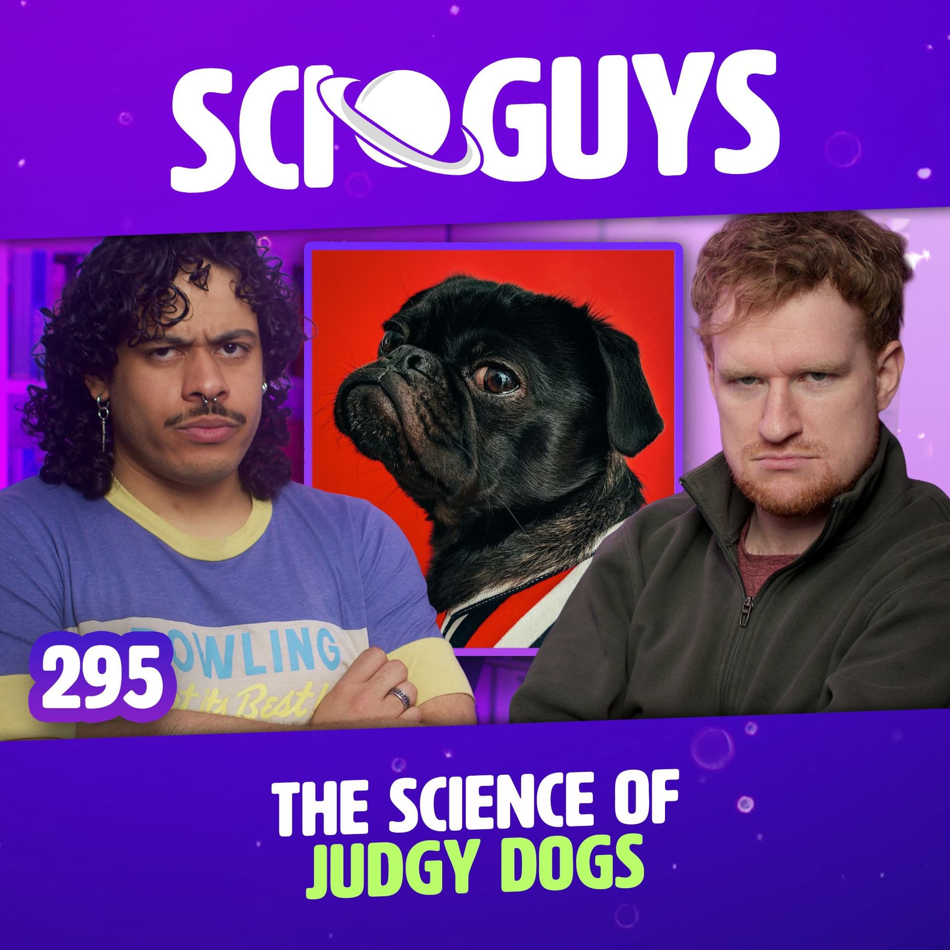 295: The Science of Judgy Dogs - Sci Guys cover