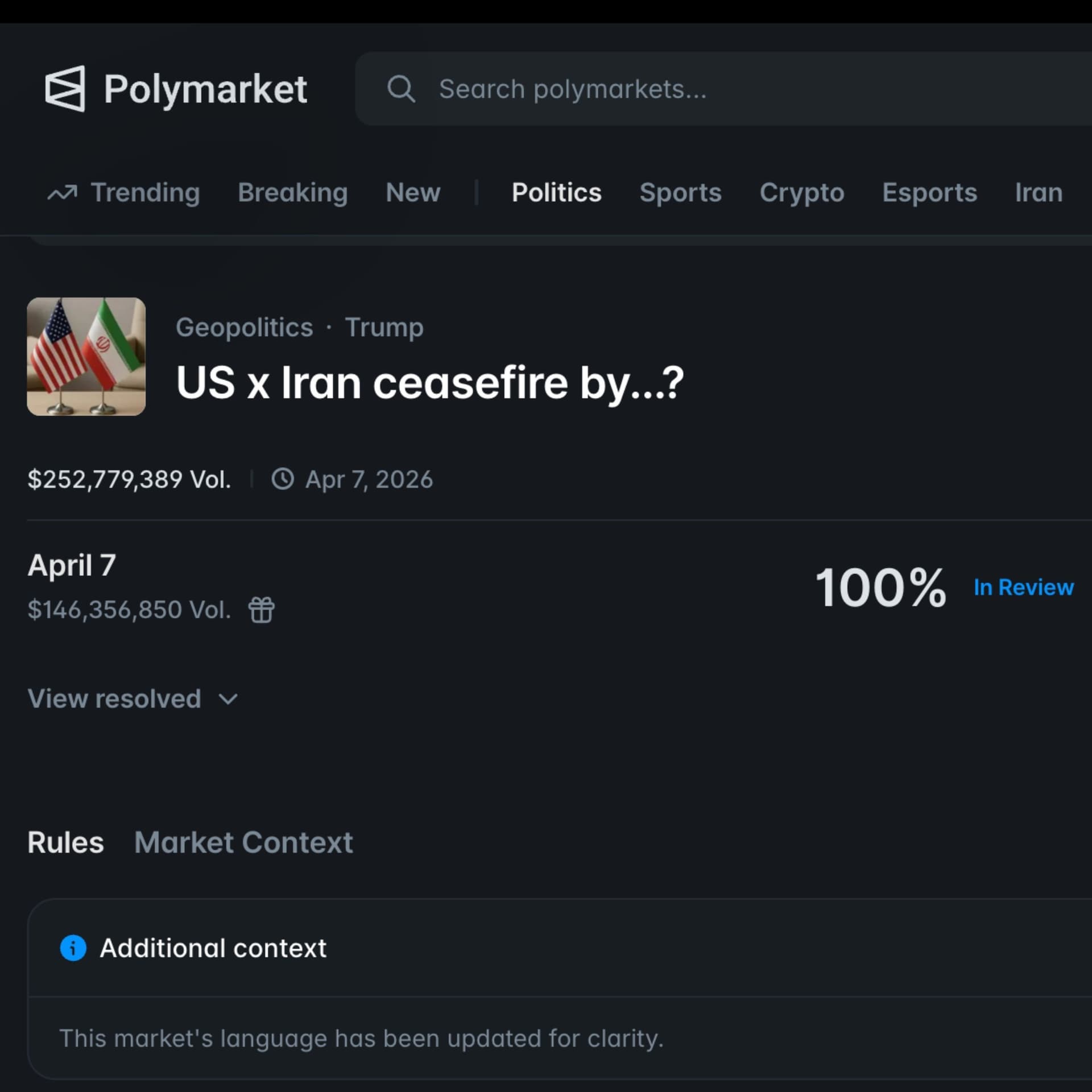 Prediction Markets: All Bets Are War - What A Day cover