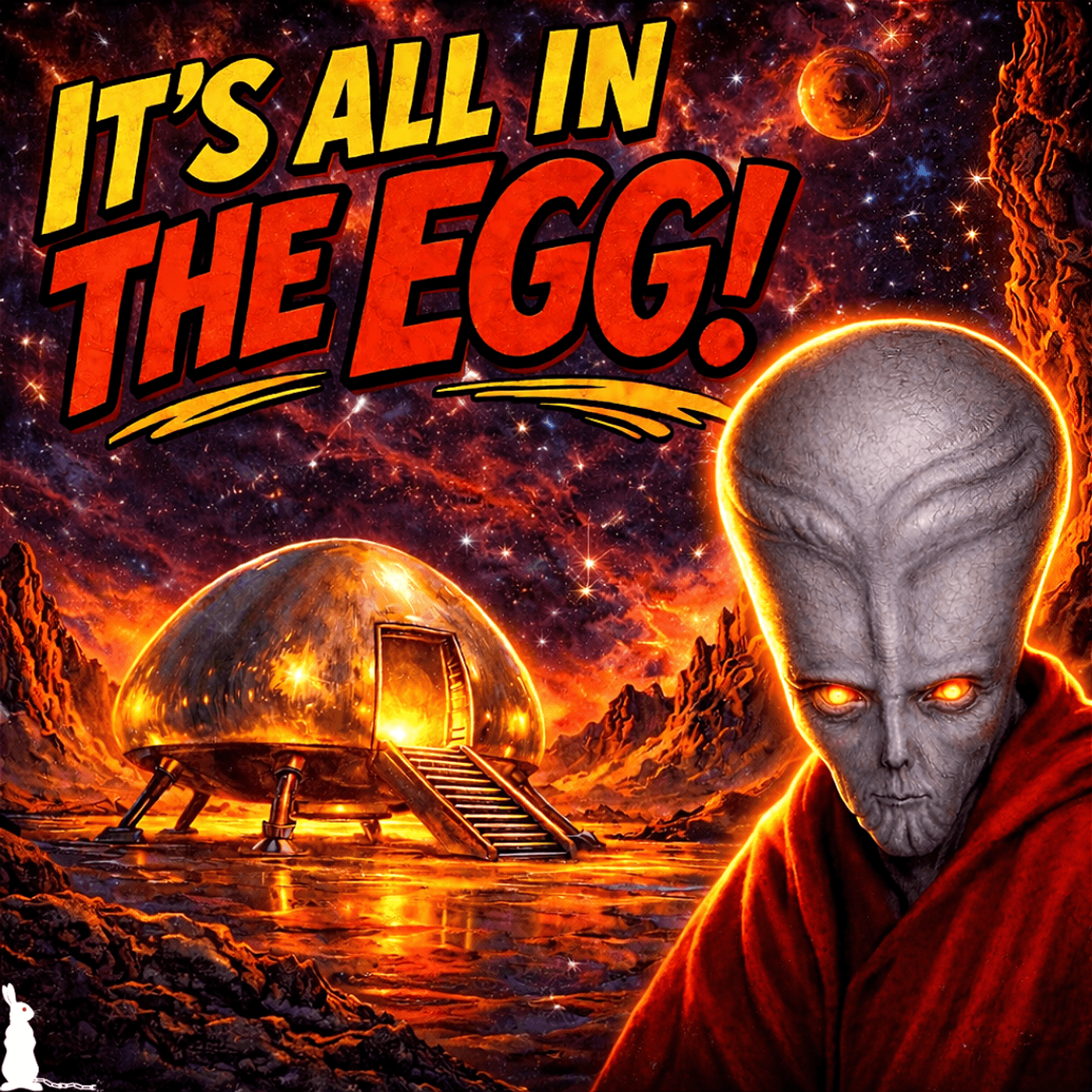 It’s All In The Egg: Egg-Shaped UFOs, Occult Symbolism & the LAM Connection - Free The Rabbits cover