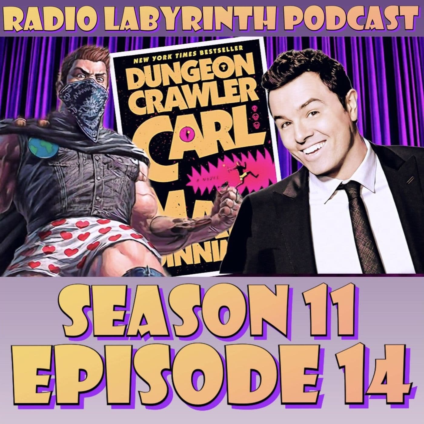 S11 Ep14: The End Will Be Televised! - Radio Labyrinth cover
