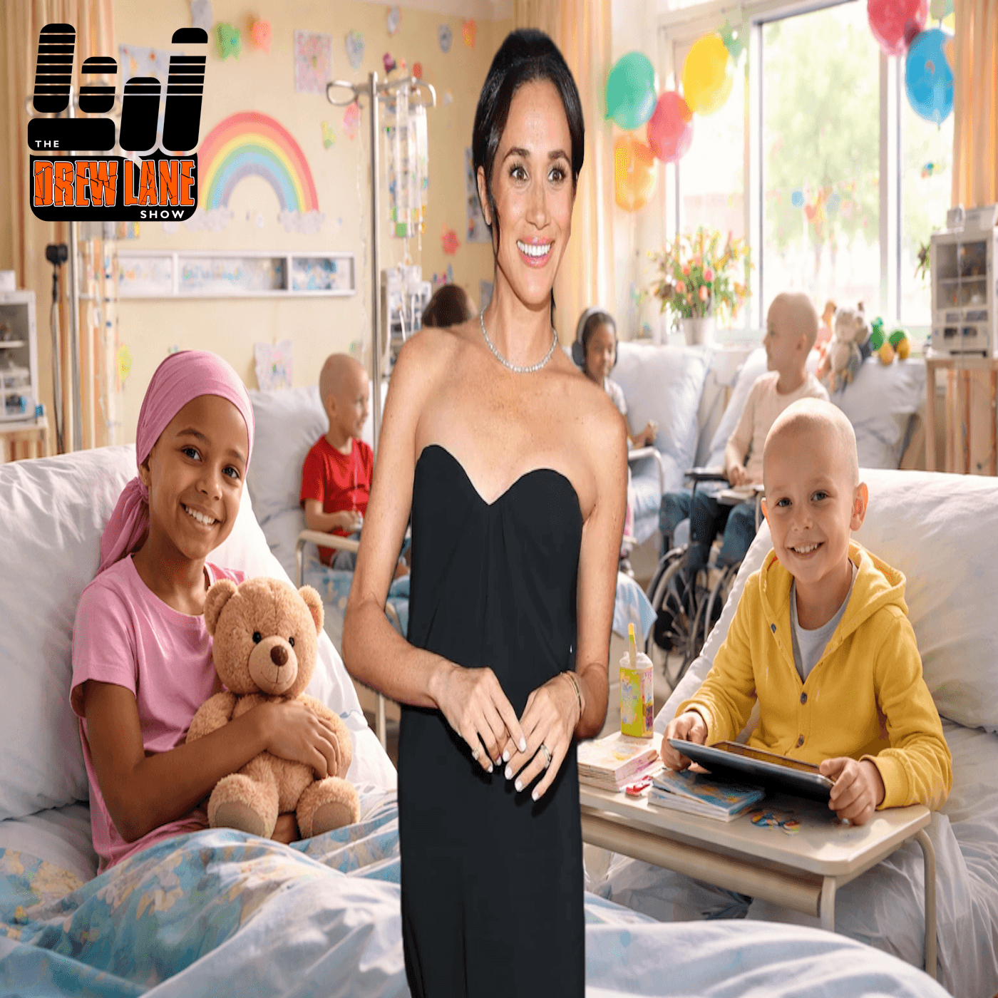 Meghan Markle Uses Sick Kids As Props – April 15, 2026 - The Drew Lane Show cover