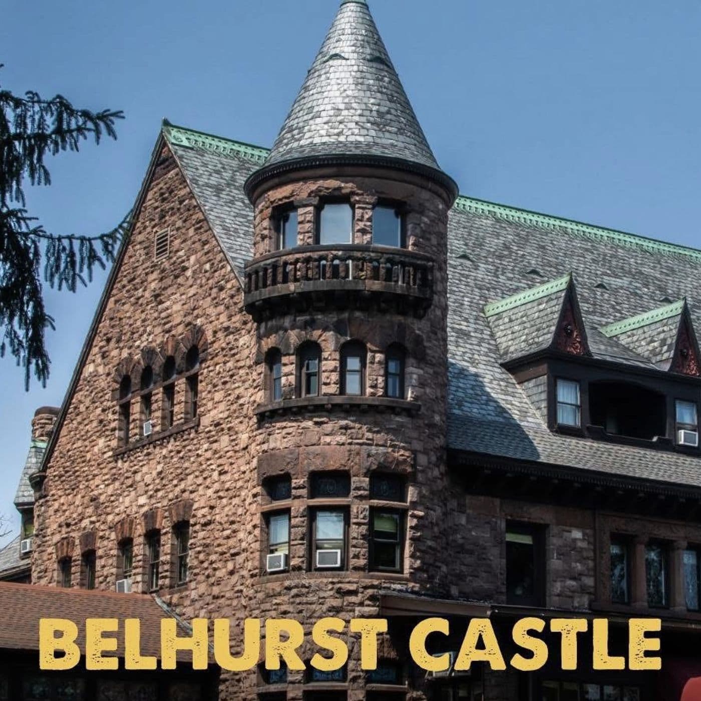 265: Haunted Belhurst Castle - Middle Aged And Creeped Out podcast cover