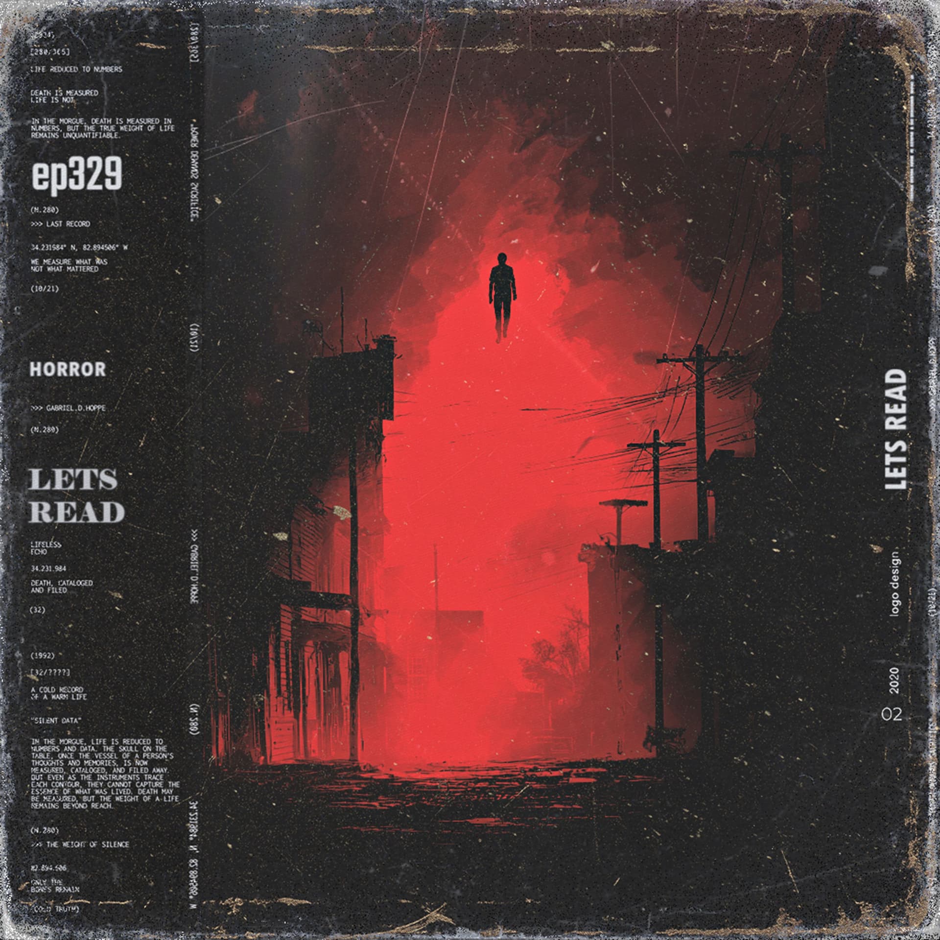 343: THIS SMALL TOWN WENT INSANE | 9 TERRIFYING True Scary Stories / Rain Ambience | EP 329 - The Lets Read Podcast cover