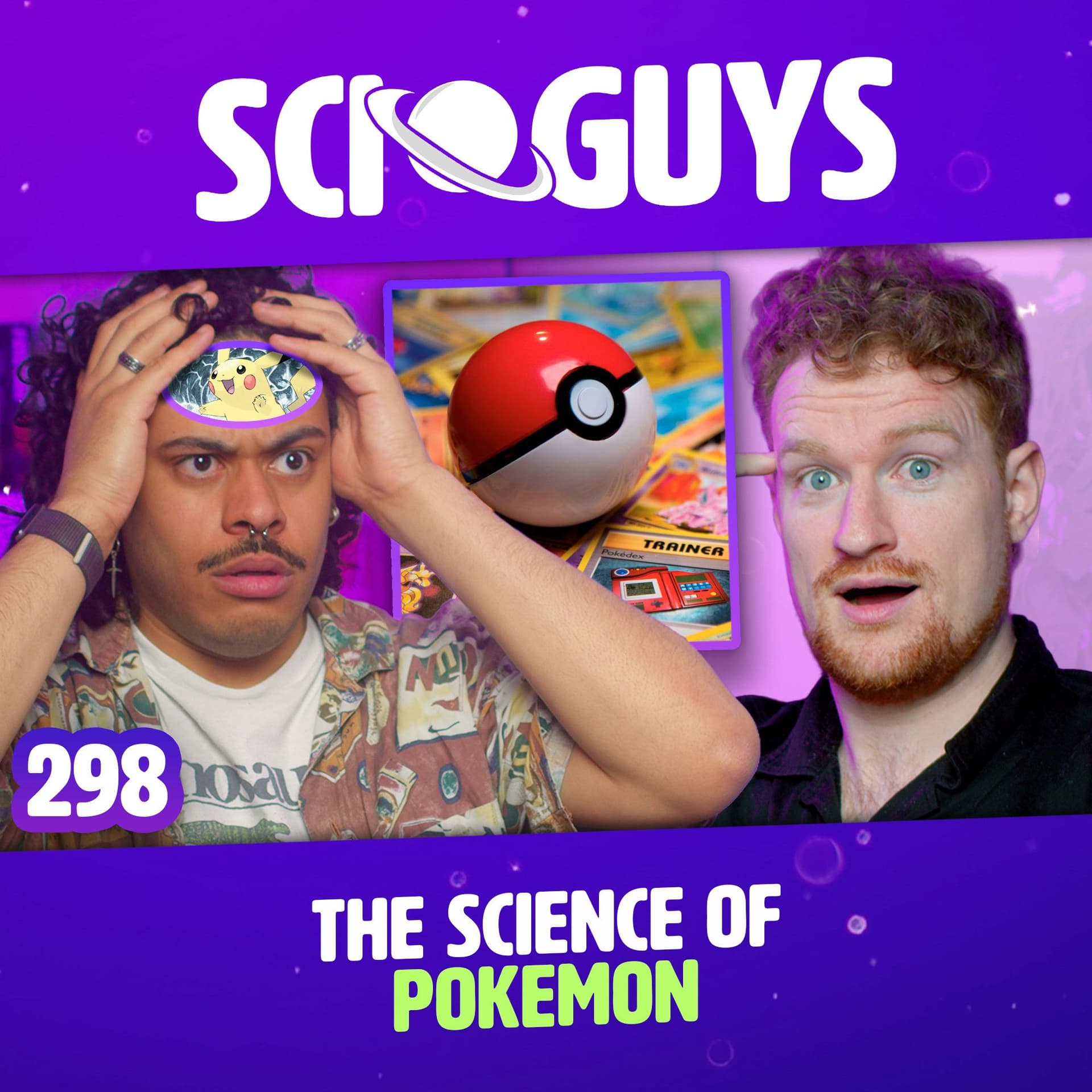 298: The Science of Pokémon Brains - Sci Guys cover
