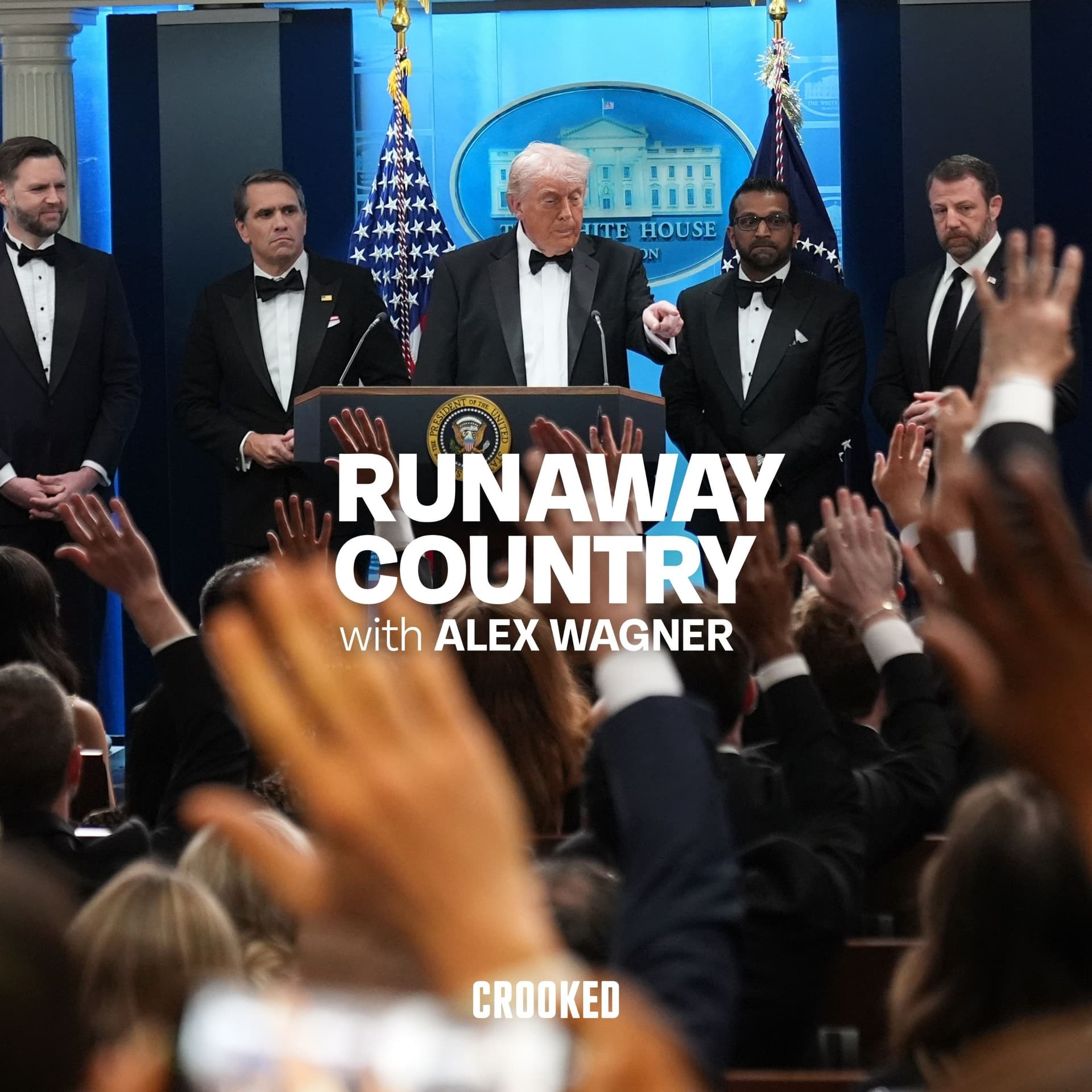 The President and The Press - Runaway Country with Alex Wagner cover