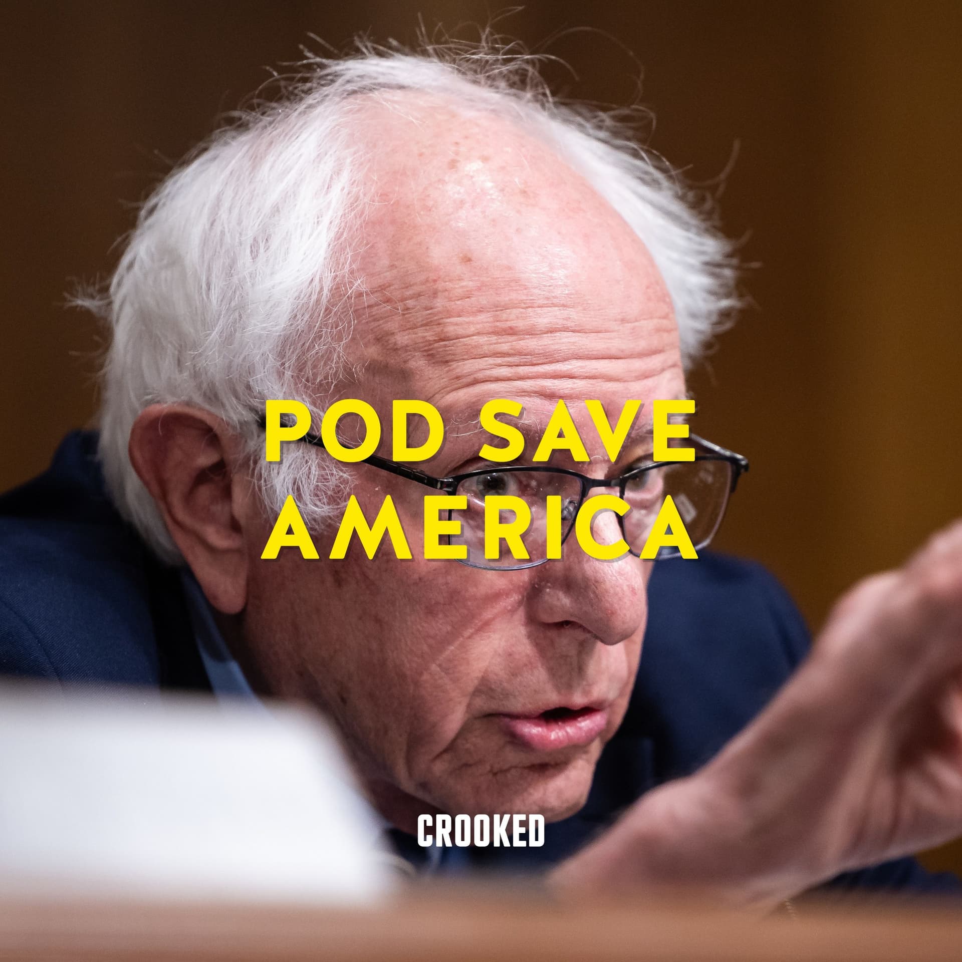 Bernie vs. the Robots - Pod Save America cover