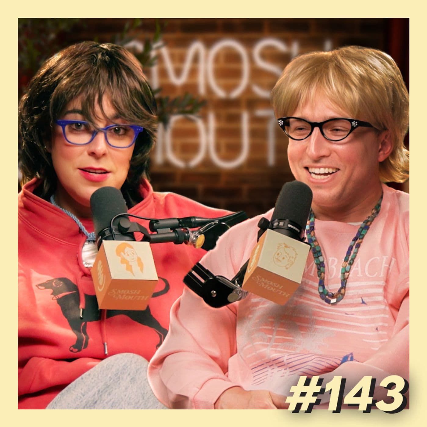#143 - Our Aunts Host The Podcast — Smosh Mouth cover