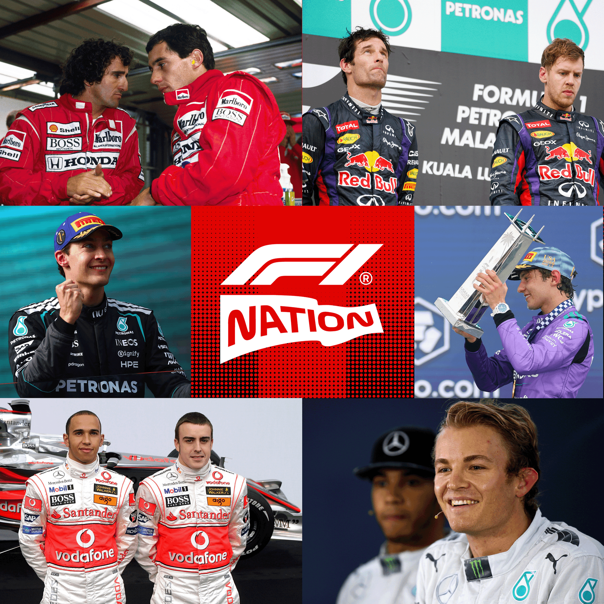 F1’s greatest teammate rivalries – with Palmer + Hinchcliffe — F1 Nation cover