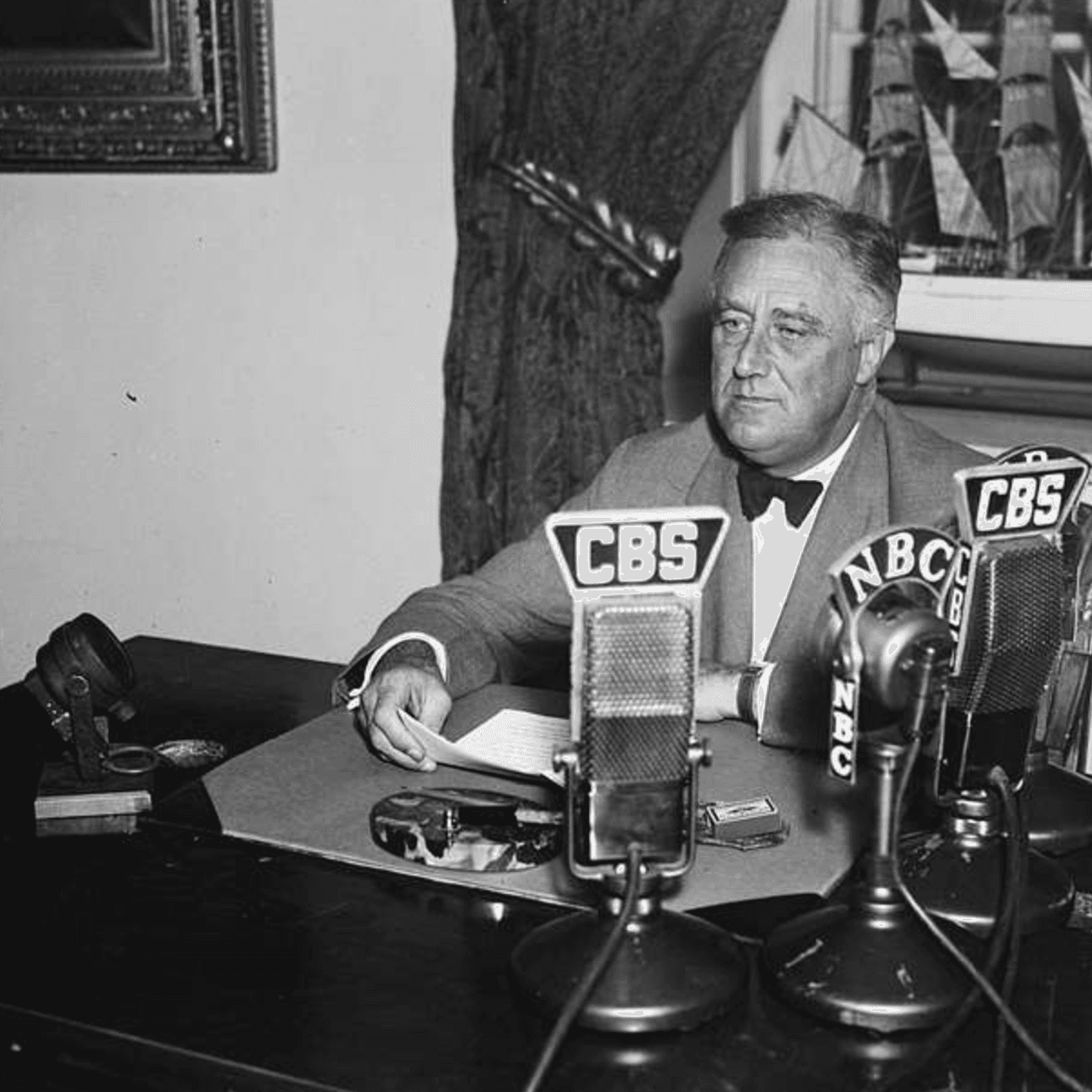 S8 Ep854: In May 1940, President Franklin D. Roosevelt faced the daunting challenge of preparing a technologically lagging America for modern mechanized warfare following Hitler's invasion of France. FDR turned to Bill Knudsen, the Danish-born CEO of ... — The John Batchelor Show cover