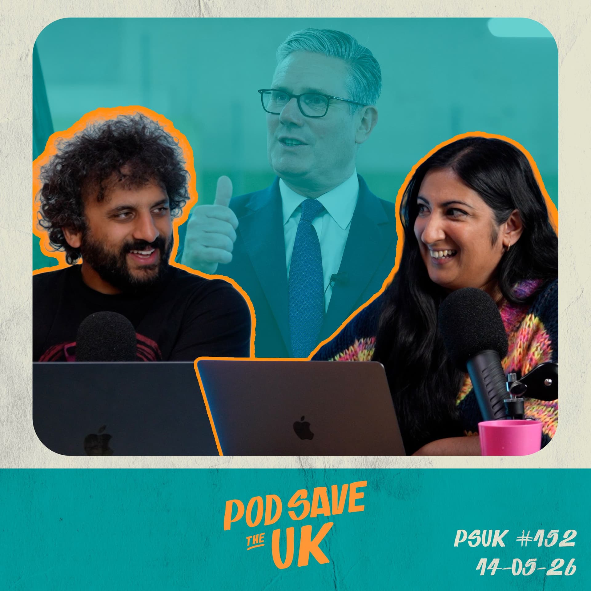 Starmer’s Survival Week w/NoJusticeMTG, plus Mo Gawdat — Pod Save the UK cover