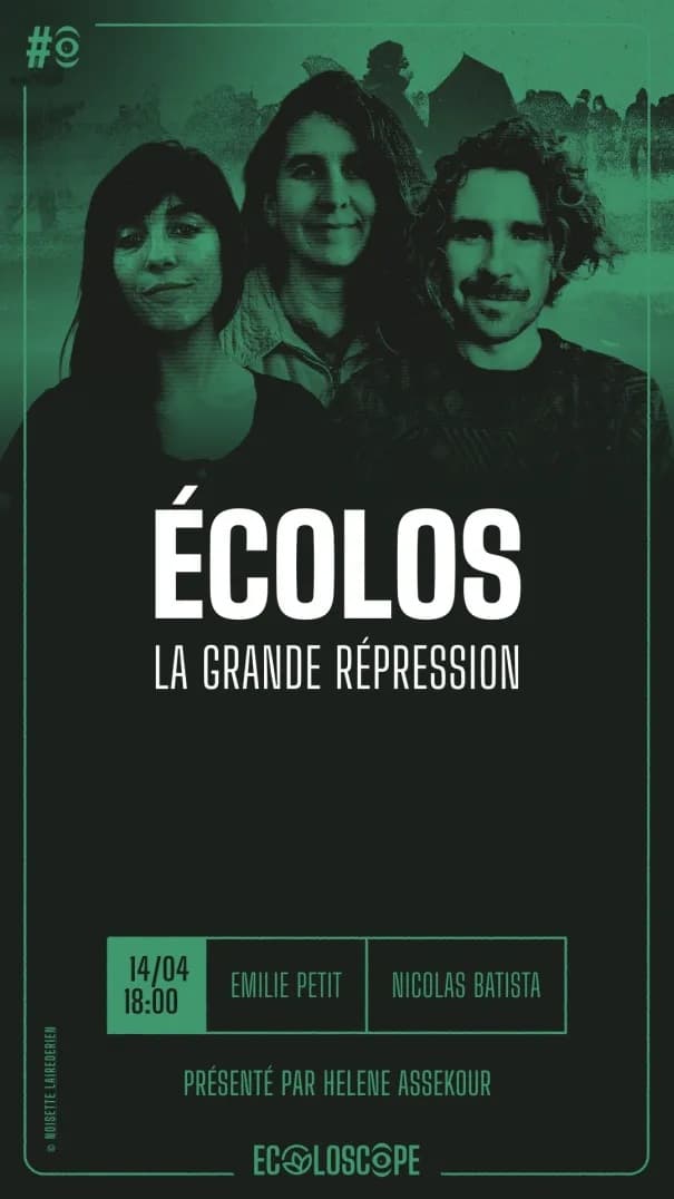 Écolos : la grande répression - S11E55 - Mardi 14 Avril 2026 - Au Poste cover