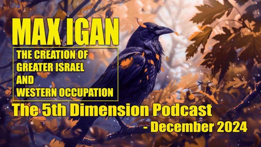 Max Igan - 5th Dimension Podcast - December 2024 - The Crowhouse cover