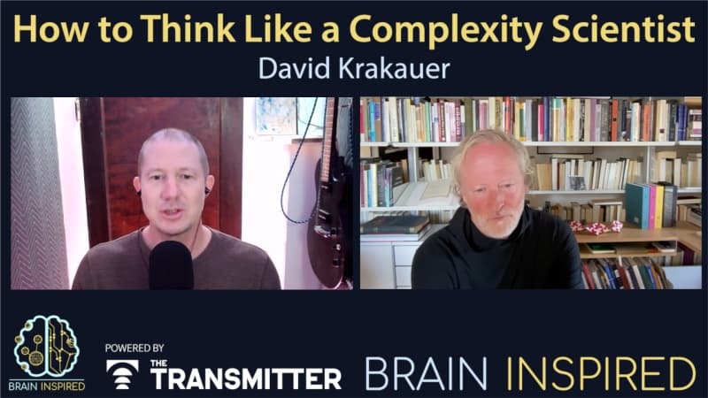 BI 203 David Krakauer: How To Think Like a Complexity Scientist - Brain Inspired cover