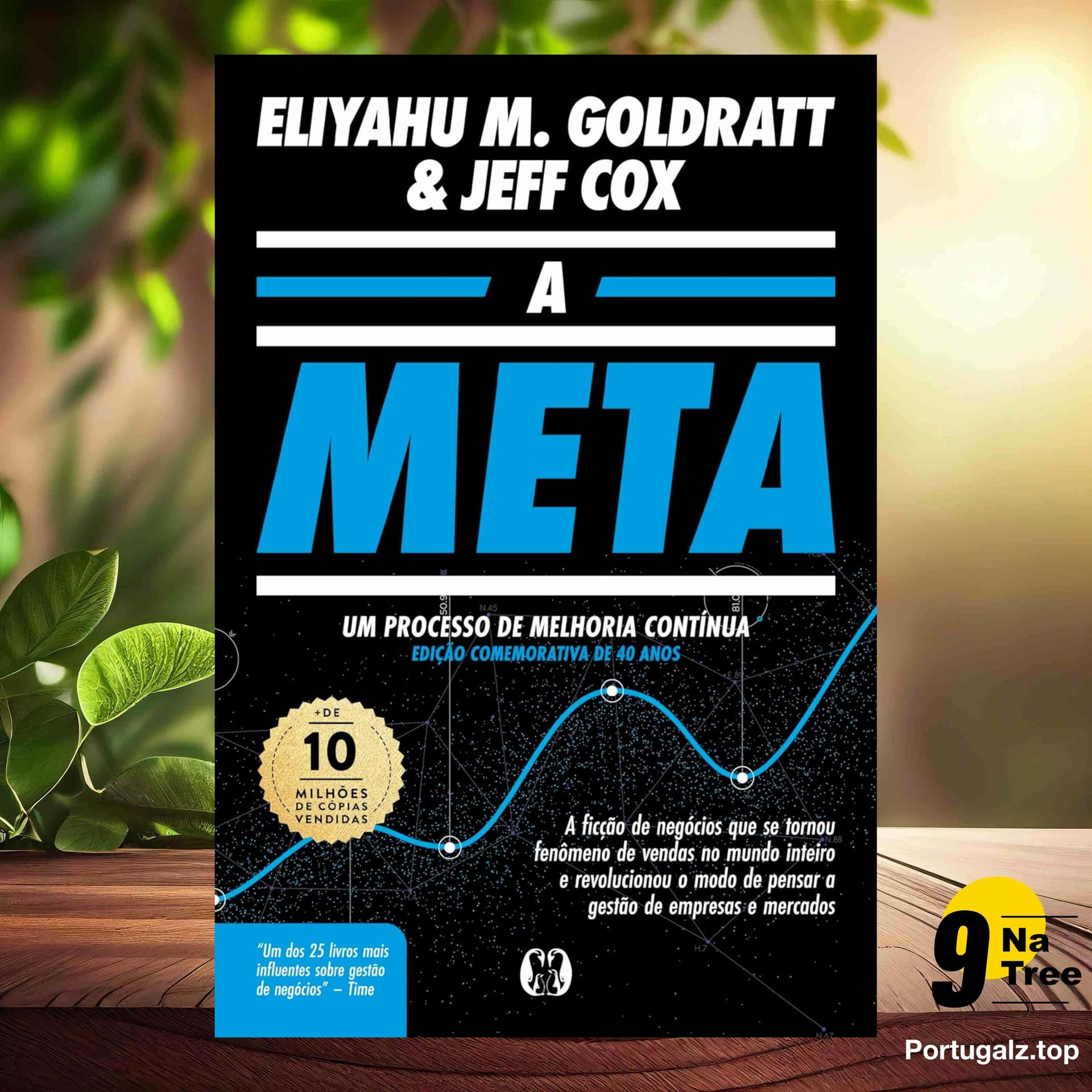 [Análises] A Meta (Eliyahu M. Goldratt) Resumidos. - 9Natree Brazil cover