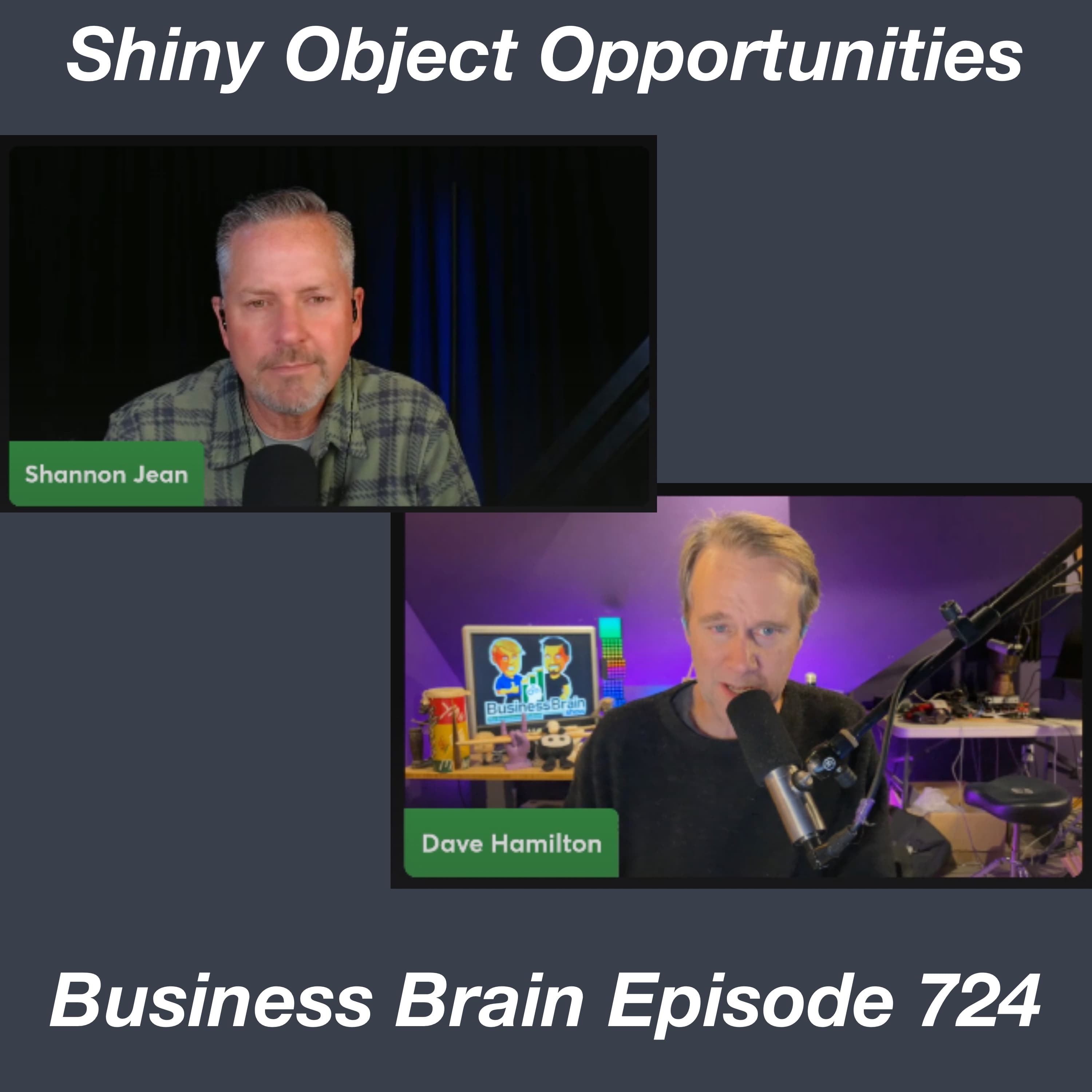 Shiny Object Opportunities – Business Brain 724 - Business Brain – The Entrepreneurs’ Podcast cover