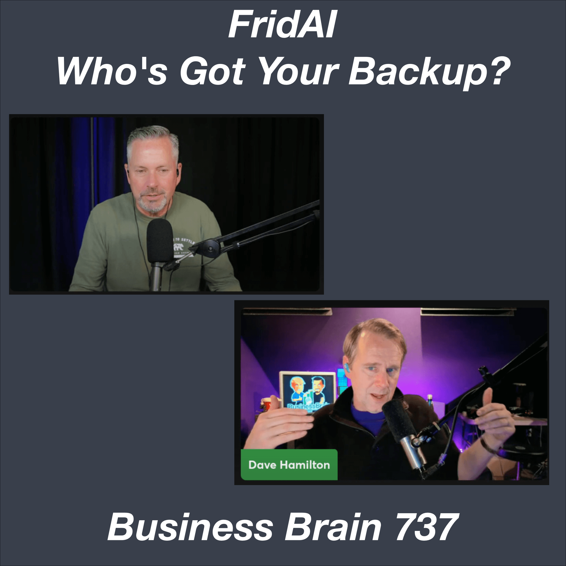 FridAI - Who's Got Your AI Backup? - Business Brain – The Entrepreneurs’ Podcast cover