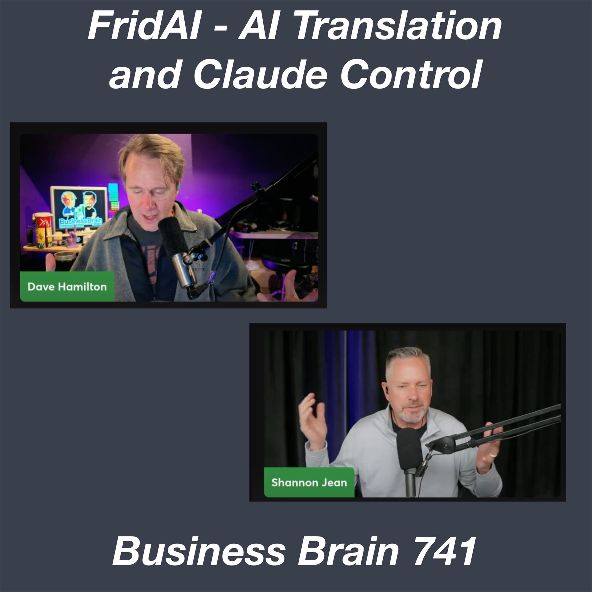 FridAI - AI Translation and Claude Control - Business Brain – The Entrepreneurs’ Podcast cover