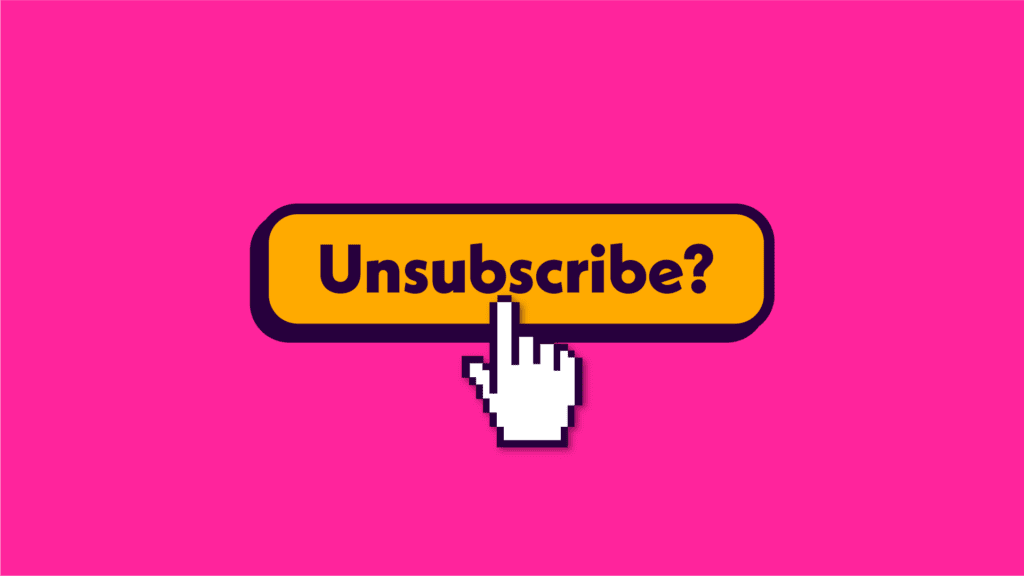 Unsubscribe - Design Behind The Mask cover