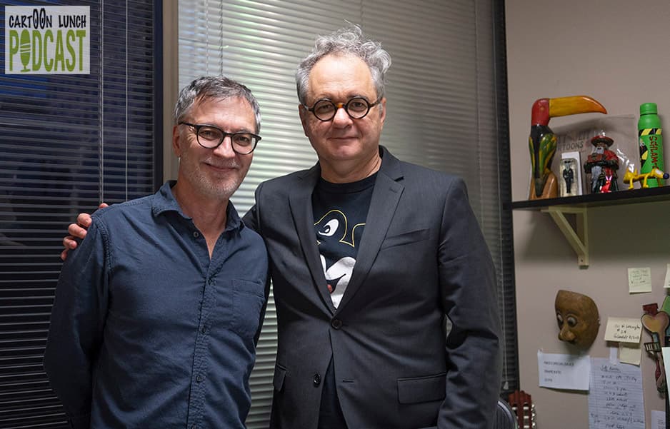 “CATDOG” creator                        Peter Hannan                                    The Podcast. - Cartoon Lunch cover