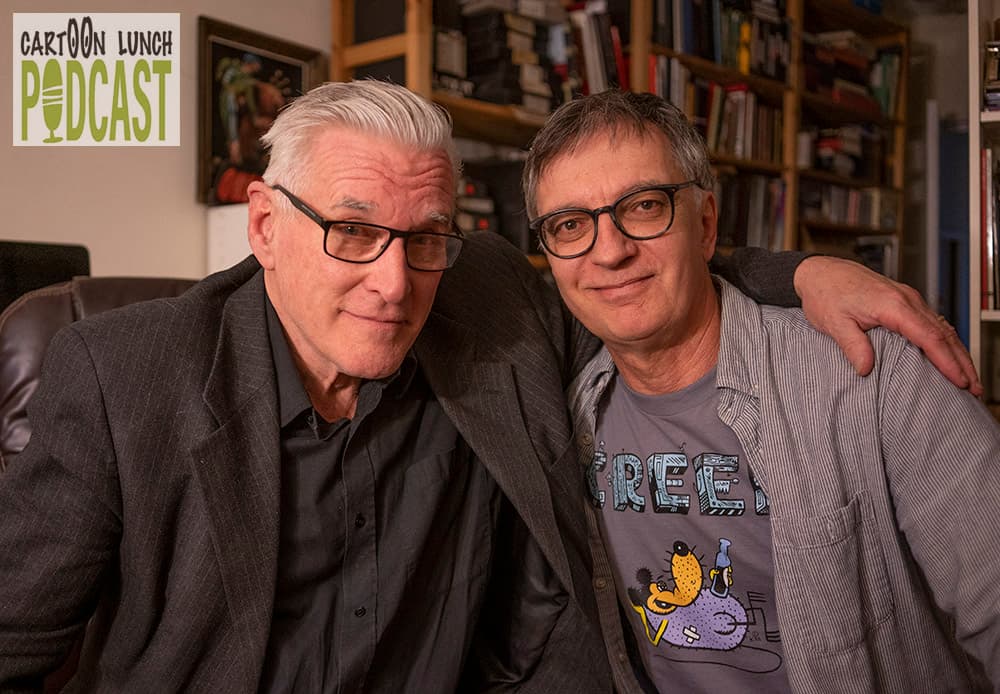 “PHINEAS & FERB” Writer Martin Olson                          The Podcast. Part 1 - Cartoon Lunch cover