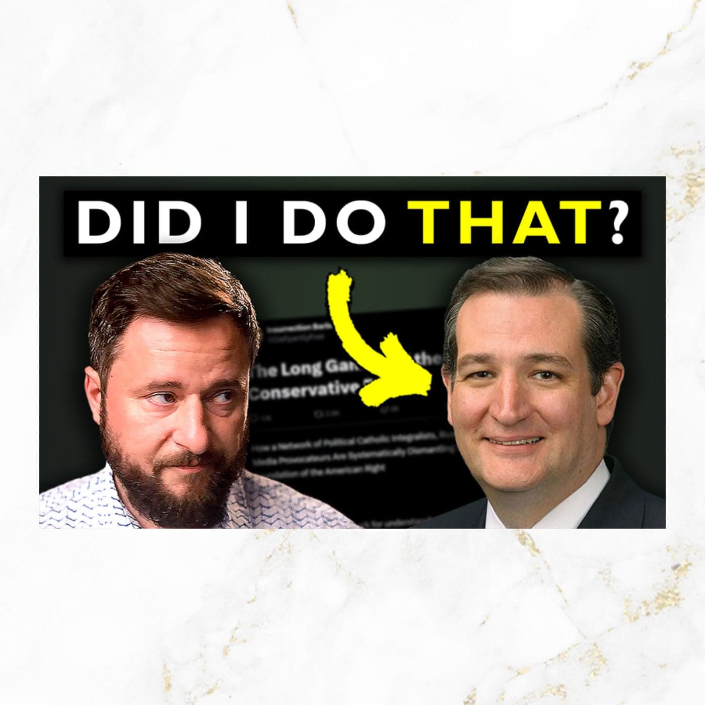 #259 Ted Cruz’s Wild Endorsement of Anti-Catholic Tripe - Shameless Popery cover