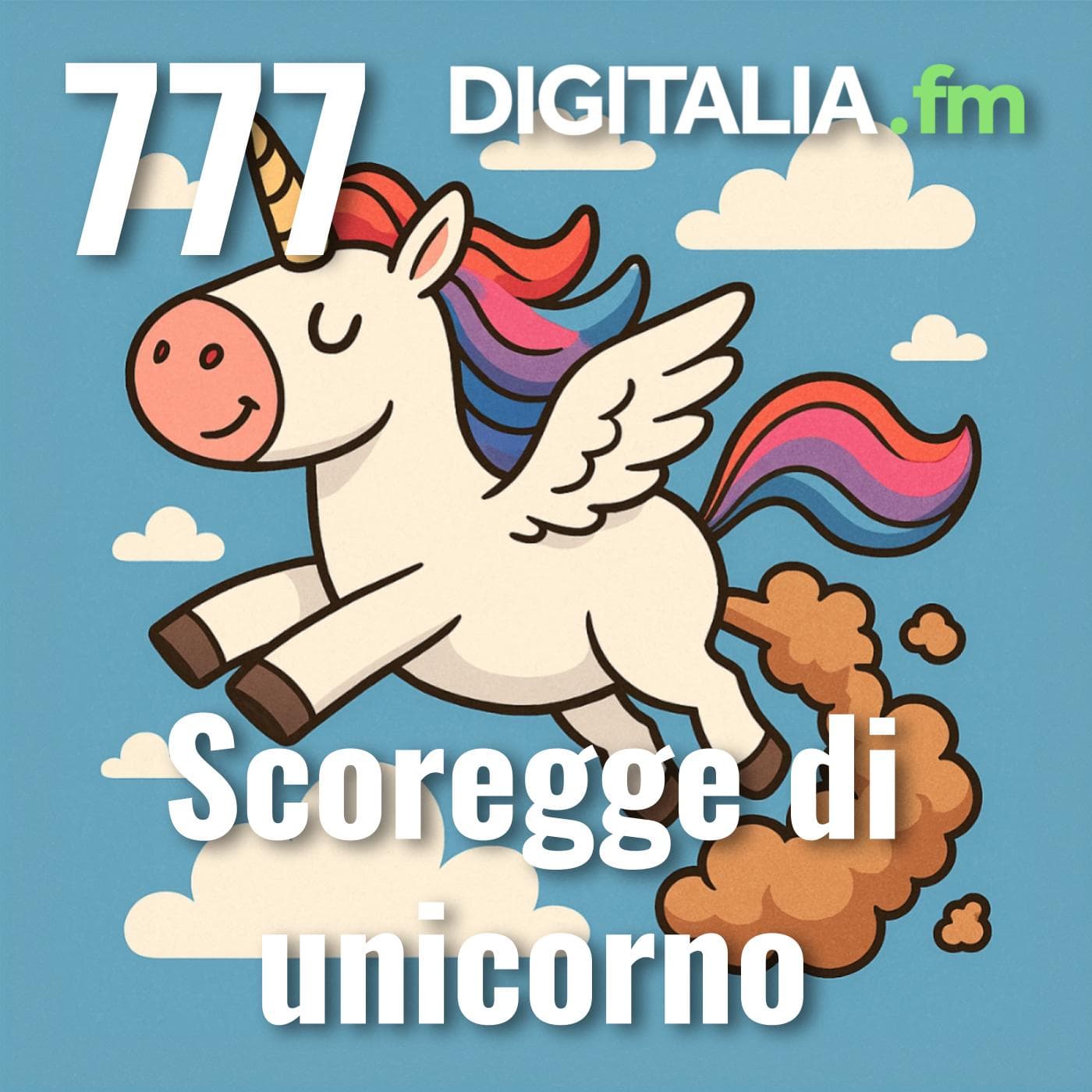 Digitalia #777 - Scoregge di unicorno - Digitalia cover