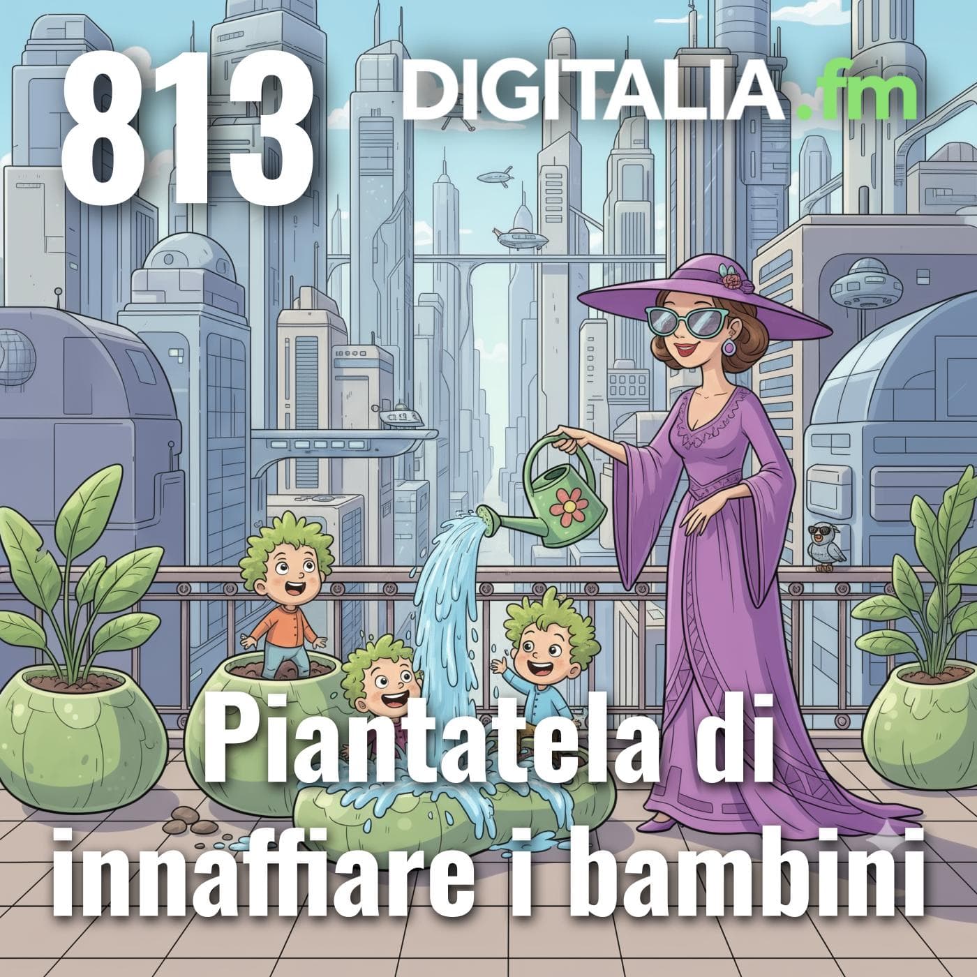 Digitalia #813 - Piantatela di innaffiare i bambini - Digitalia cover