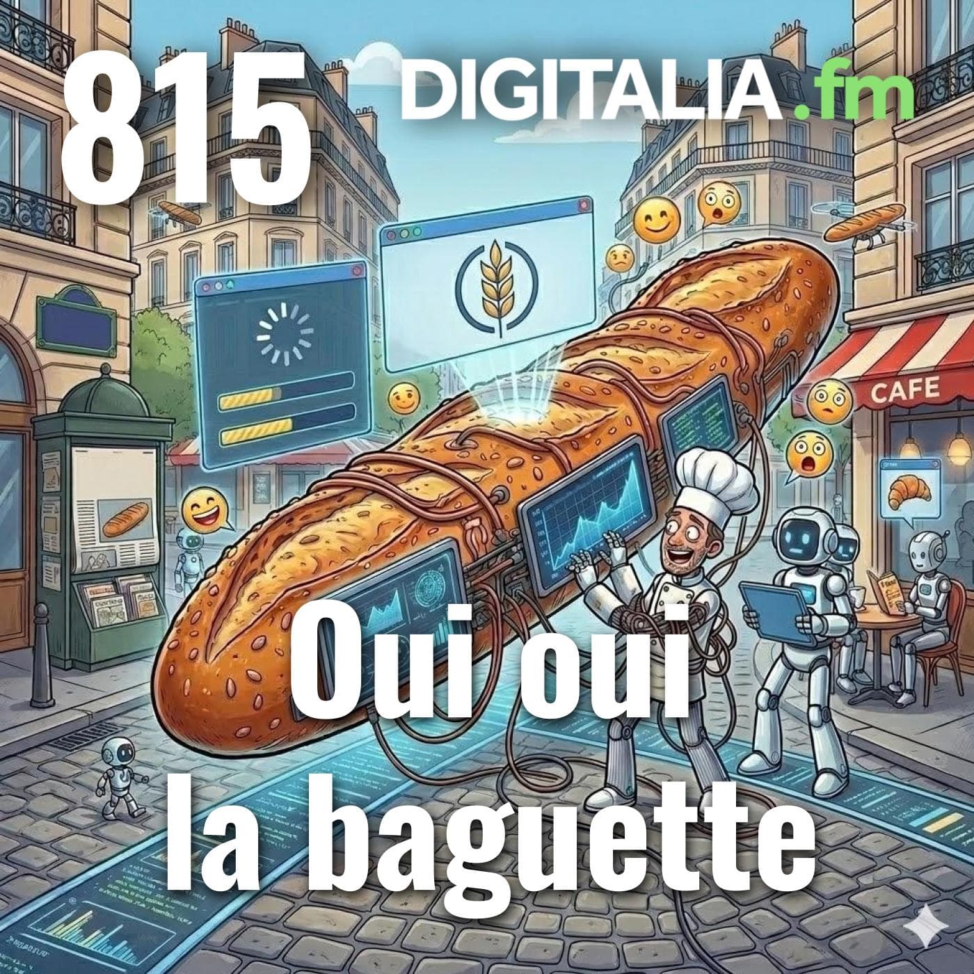 Digitalia #815 - Oui oui la baguette - Digitalia cover