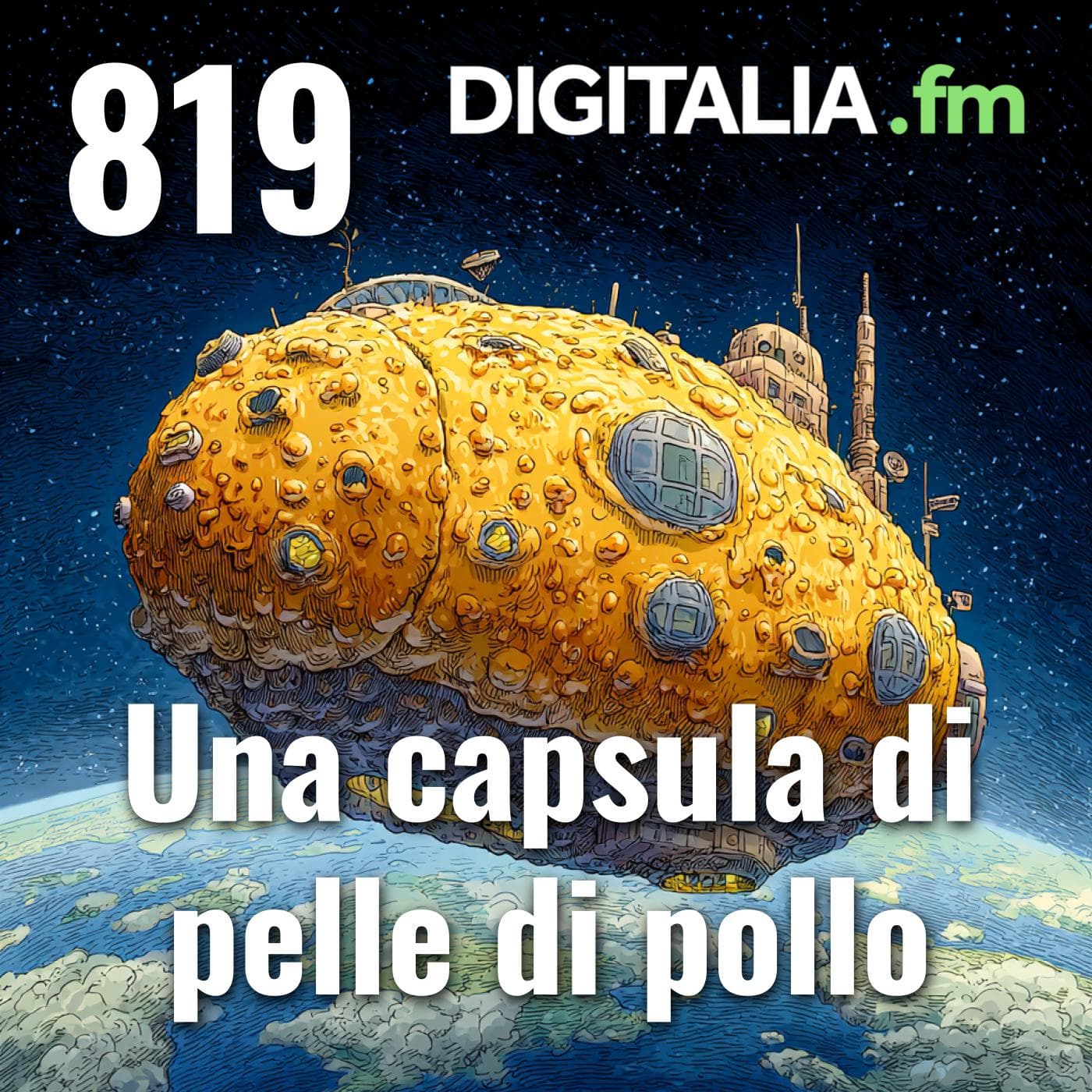 Digitalia #819 - Una capsula di pelle di pollo - Digitalia cover
