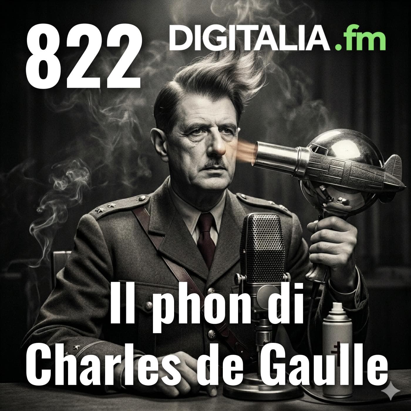 Digitalia #822 - Il phon di Charles de Gaulle - Digitalia cover