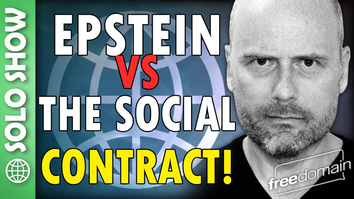 6290 Epstein vs the Social Contract! - Freedomain with Stefan Molyneux cover
