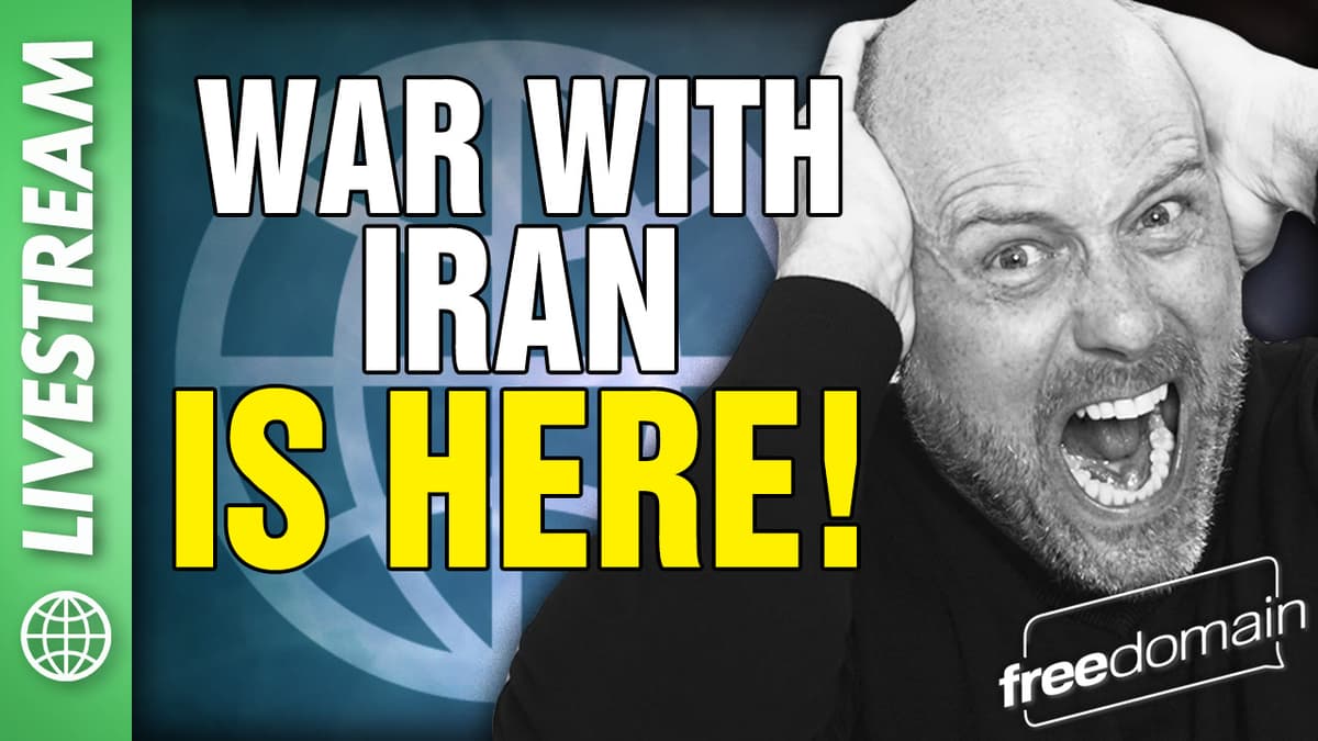 6313 War With Iran is HERE! - Freedomain with Stefan Molyneux cover