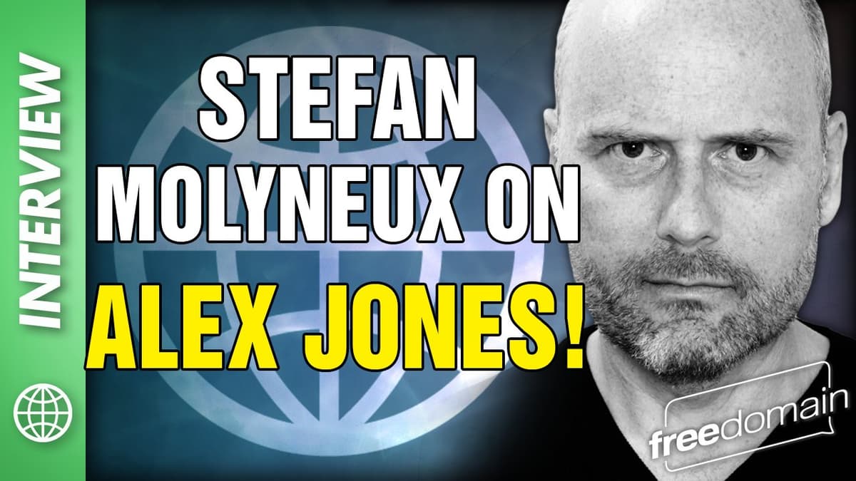 6321 Stefan Molyneux on Alex Jones Mar 2026! - Freedomain with Stefan Molyneux cover