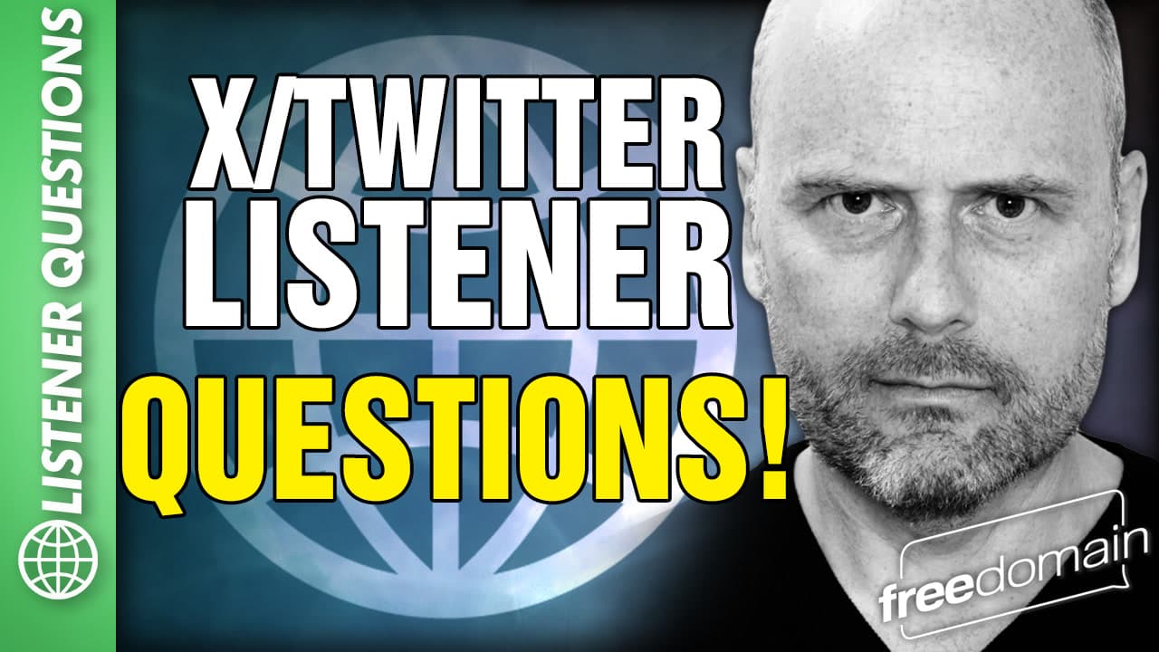 6327 X/Twitter Questions March 2026 - Freedomain with Stefan Molyneux cover