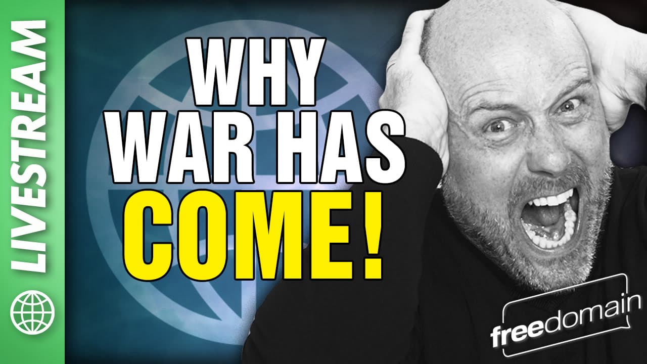 6329 Why War Has Come! X Space - Freedomain with Stefan Molyneux cover
